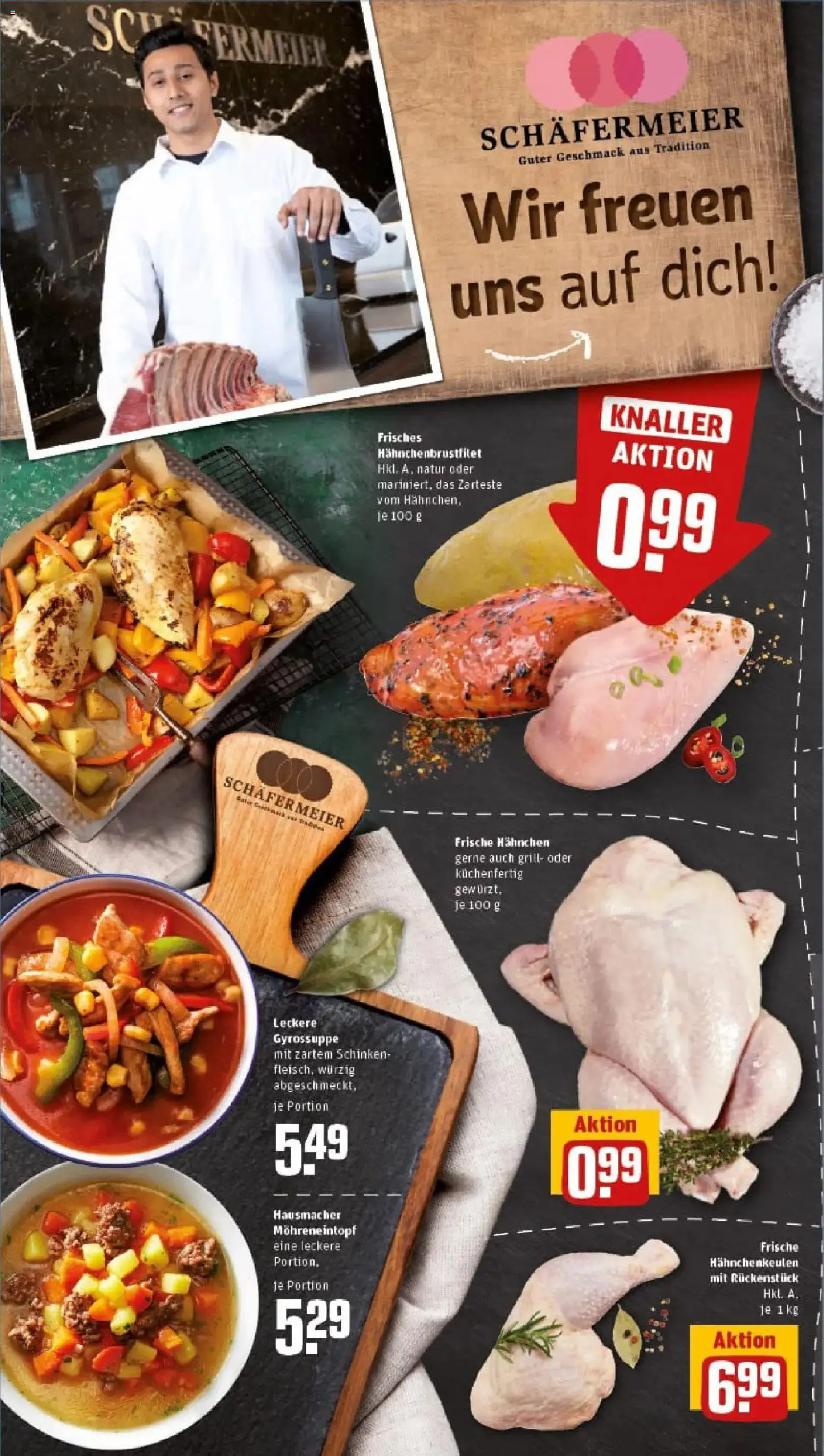 Rewe prospekt Lippstadt / Bad Waldliesborn	 – gültig ab 26.01.2026 | Seite: 6 | Produkte: Grill, Hahnchen, Gyros, Schinken