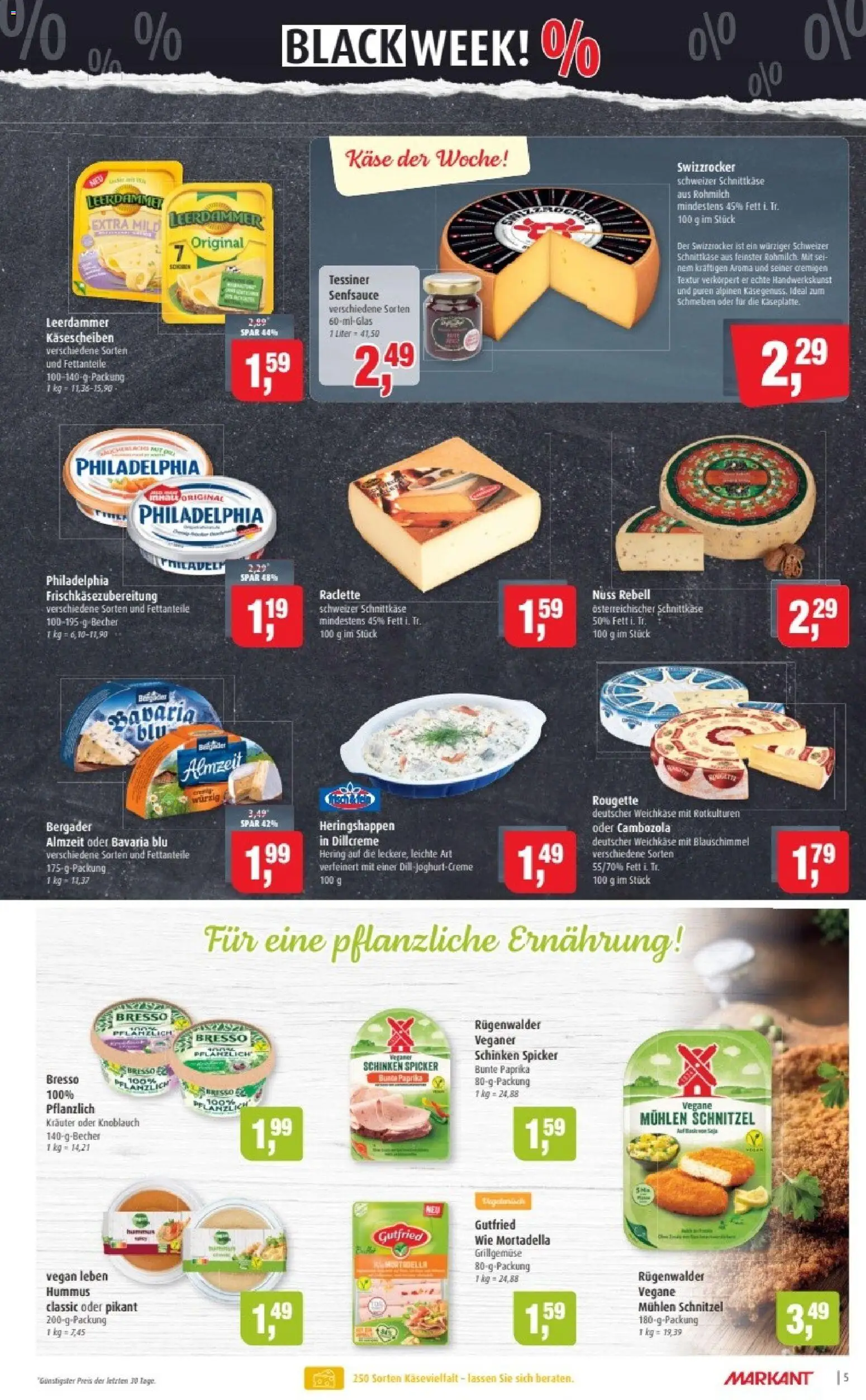 Markant - Black Friday – gültig ab 24.11.2025 | Seite: 5 | Produkte: Philadelphia, Schnitzel, Bresso, Dill