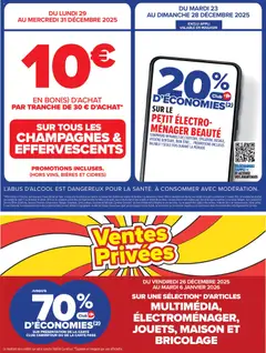 Carrefour - Prévisualisation de Carrefour catalogue semaine 52 valide à partir de 23.12.2025 | Page: 3