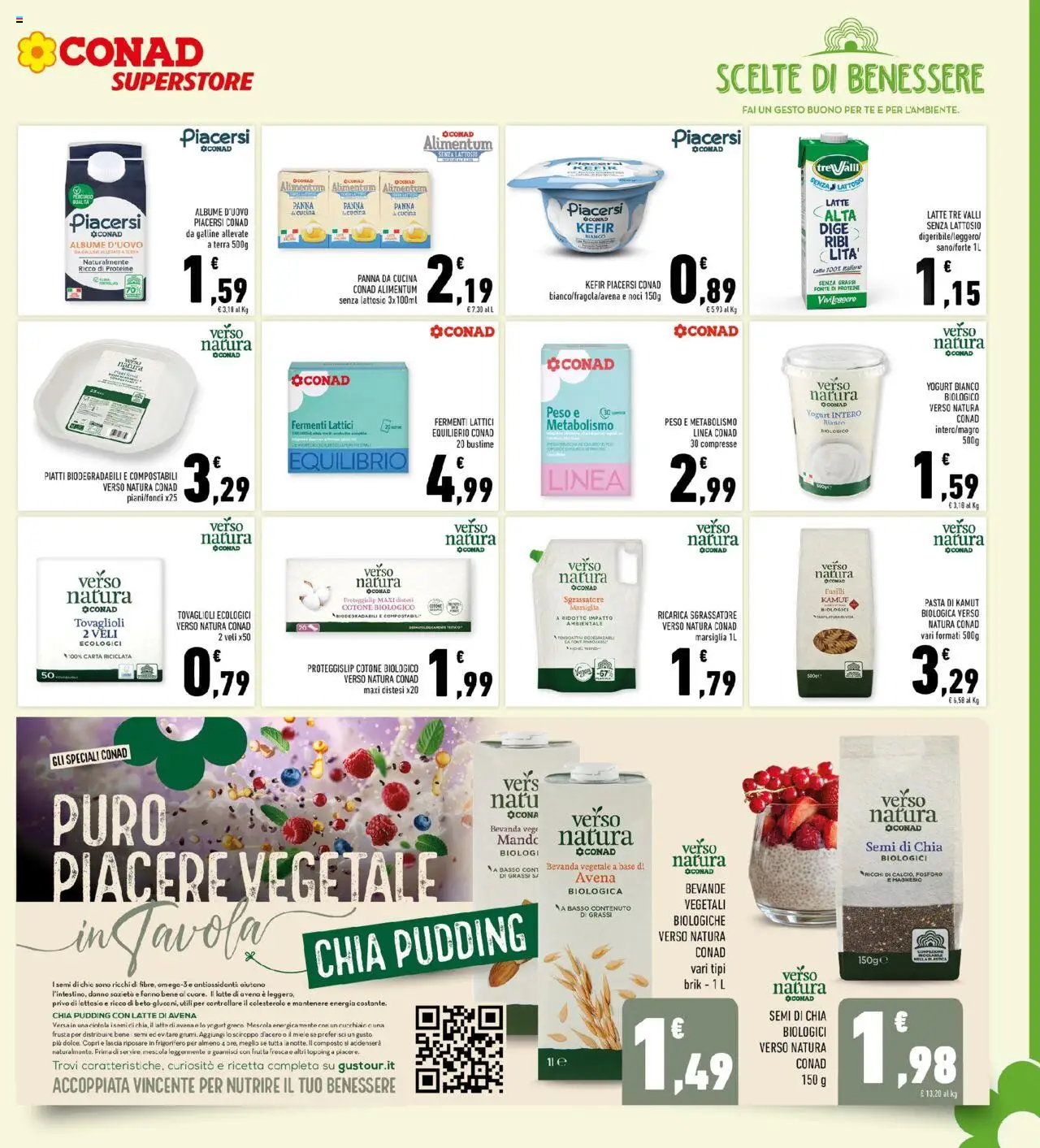 Volantino Conad del 10.09.2025 | Pagina: 13 | Prodotti: Frutta, Noci, Fusilli, Frigorifero