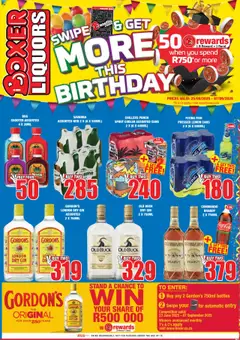 Preview of Boxer specials valid from 25.08.2025