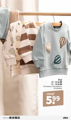 Wibra folder - Voorbeeld van een folder van Wibra, geldig van 08.12.2025 | Pagina: 2 | Producten: Trui