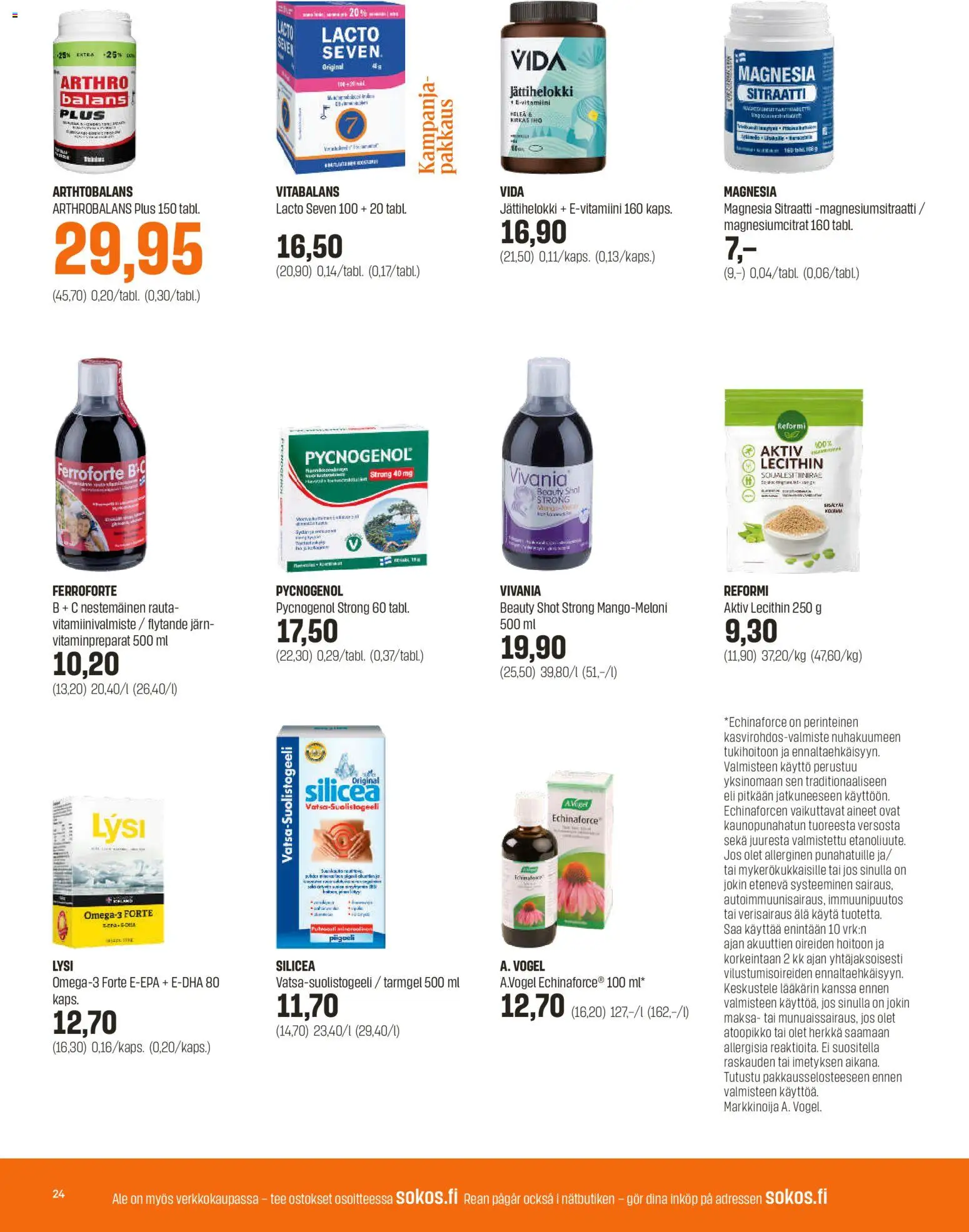 Sokos tarjoukset – voimassa 27.12.2025 alkaen | Sivu: 24 | Tuotteet: Tee