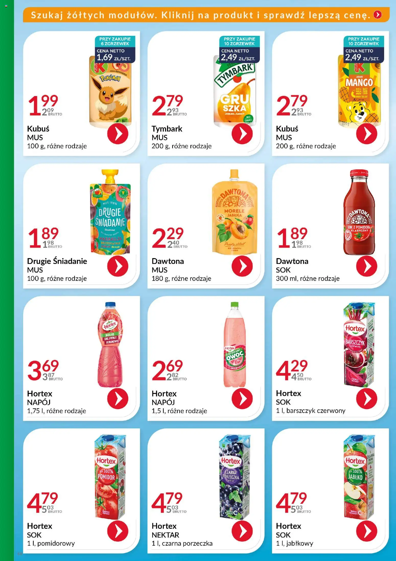 Eurocash Gazetka - Katalog Artykułów Spożywczych od 16.11.2025 | Strona: 67 | Produkty: Mango, Morele, Porzeczka, Grejpfrut