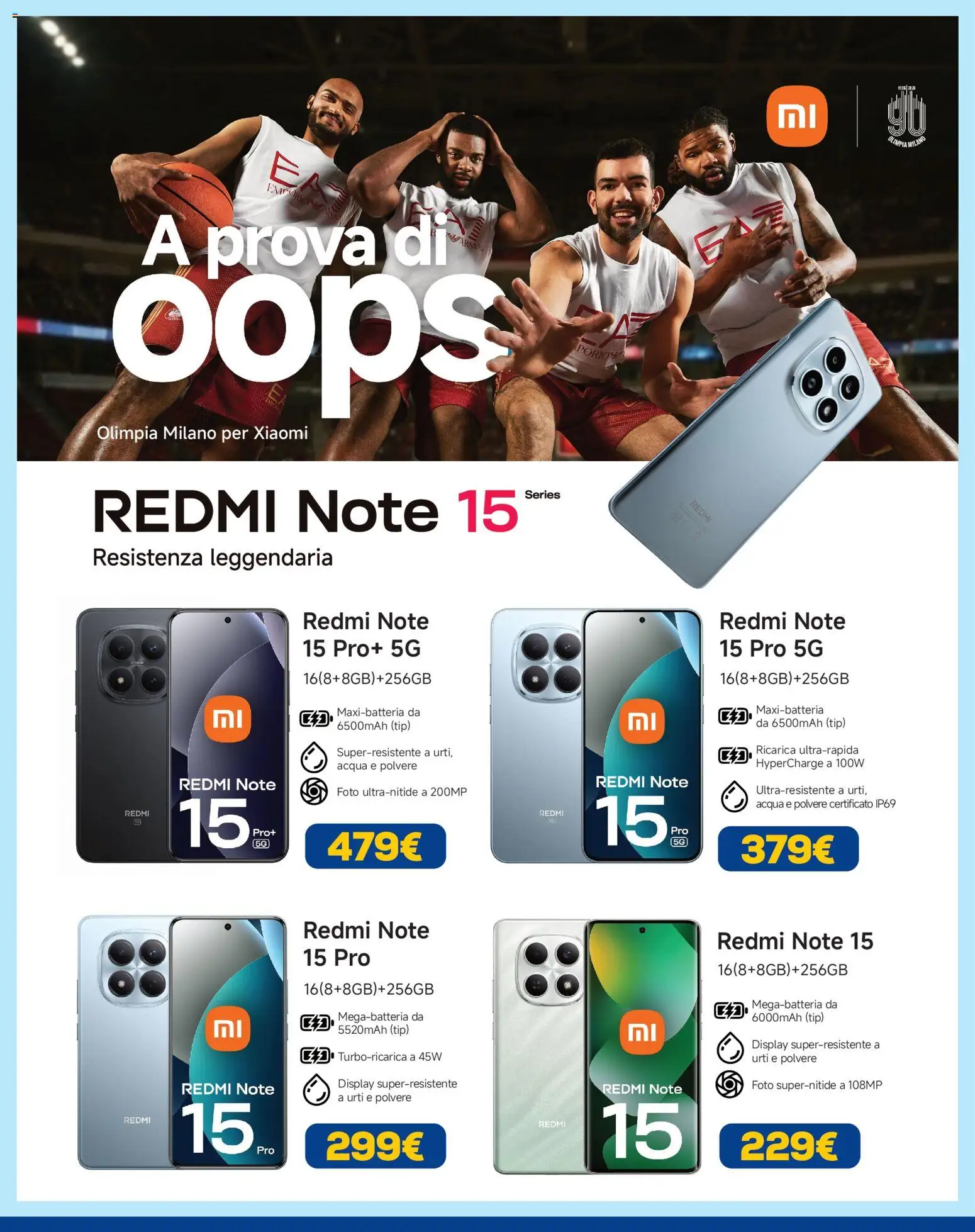 Volantino Euronics del 22.01.2026 | Pagina: 7 | Prodotti: Xiaomi, Acqua