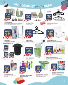 Anteprima del volantino Galassia Fiera del Bianco catalogo valido a partire dal 29.12.2025 | Pagina: 15 | Prodotti: Sapone, Lime, Contenitore, Appendino