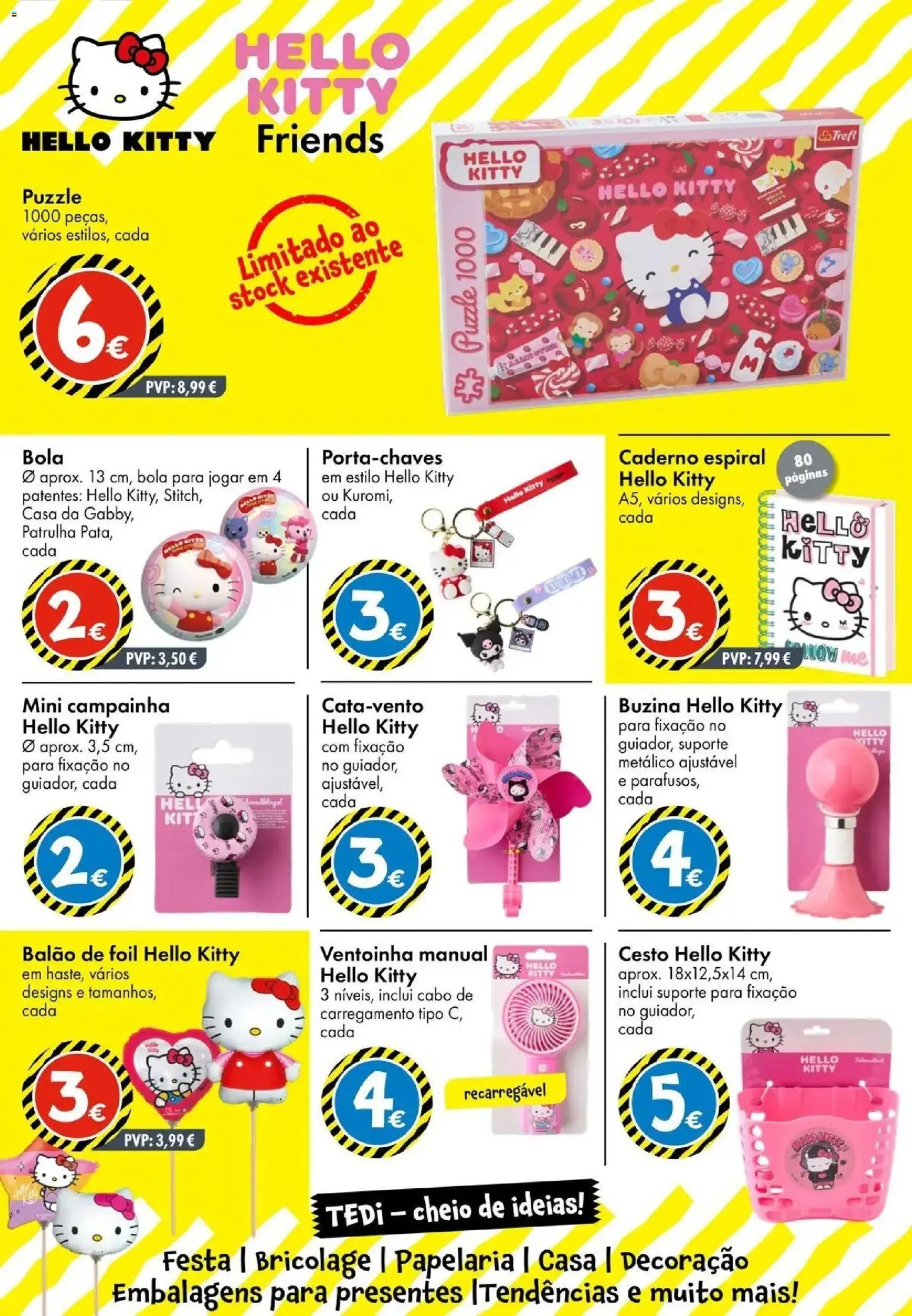 TEDi folheto │ válido de 06.03.2026 | Página: 22 | Produtos: Caderno, Cabo, Campainha