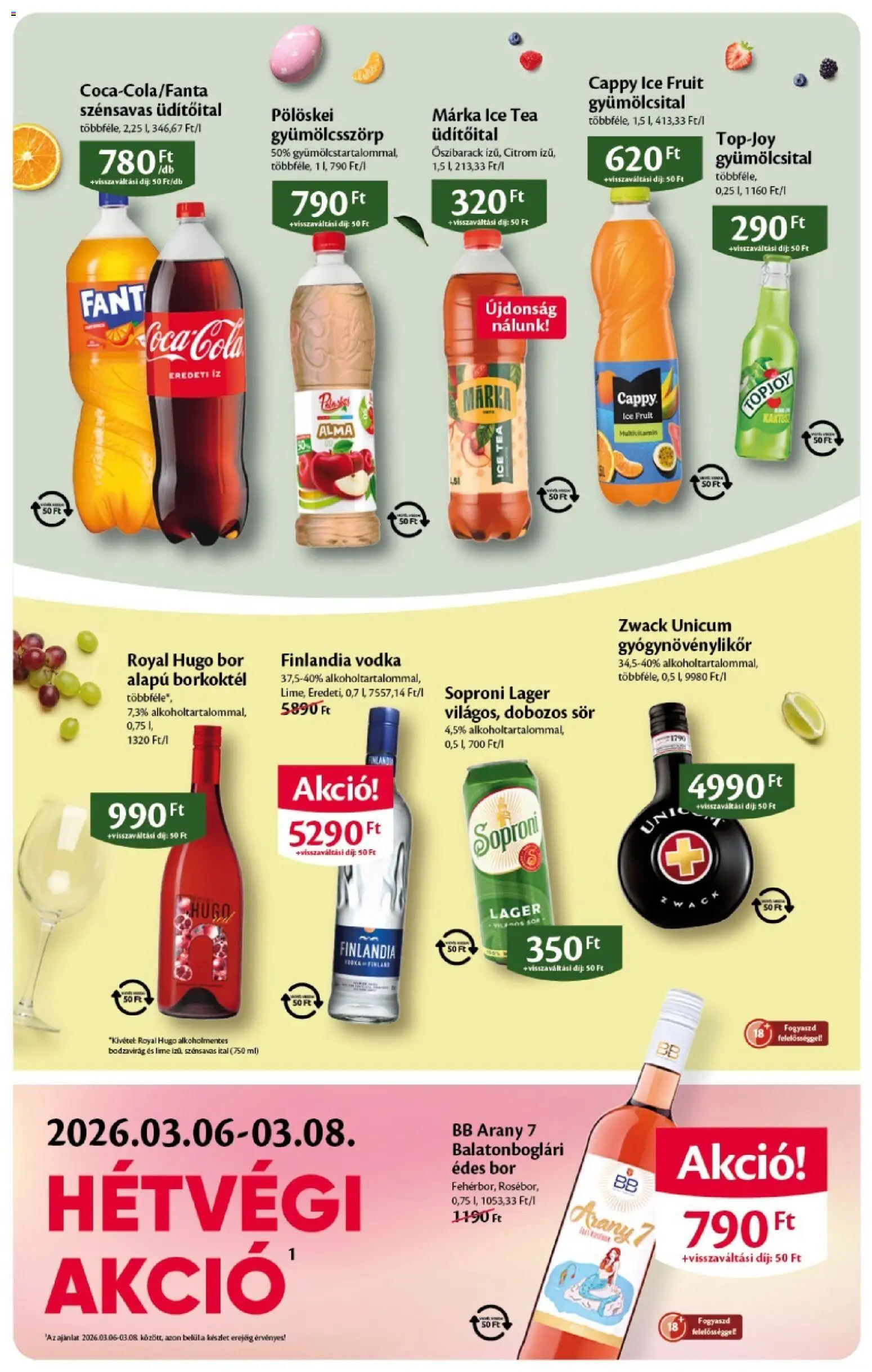 EcoFamily akciós ujság - amely érvényes a következő dátumtól: 05.03.2026 | Oldal: 8 | Termékek: Gumicukor, Dobozos sör, Sör, Italpor