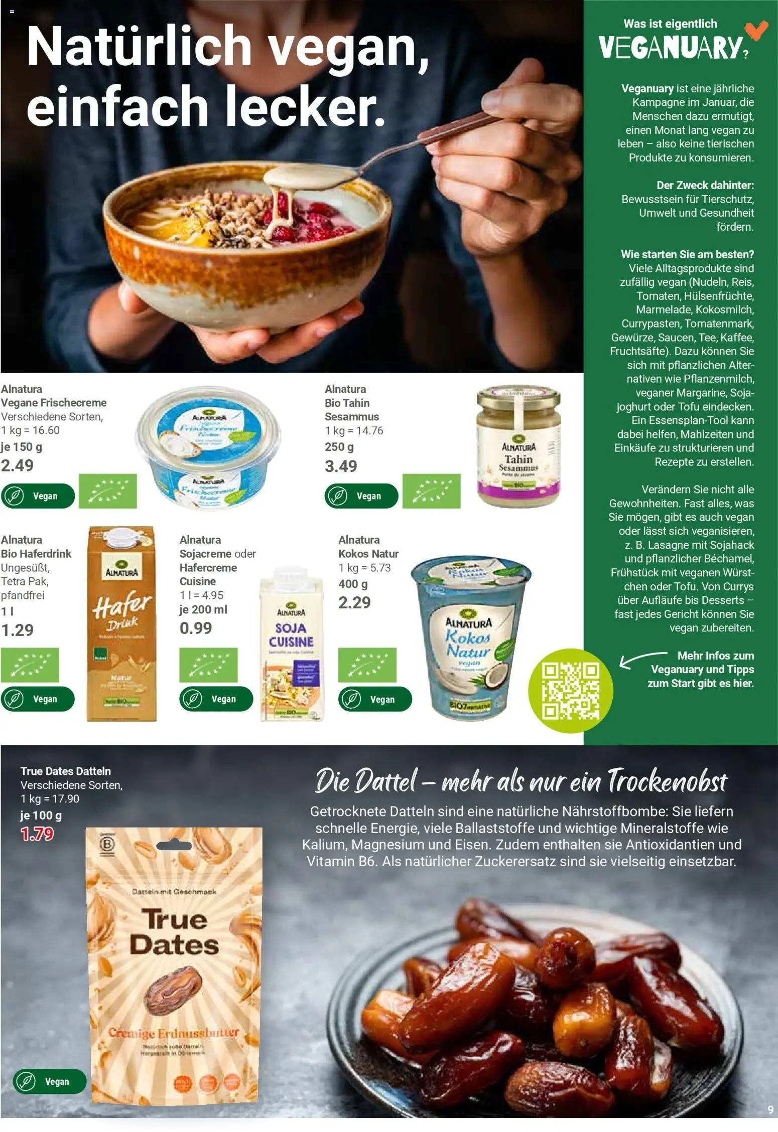 Globus Prospekt 	 – gültig ab 12.01.2026 | Seite: 35 | Produkte: Joghurt, Haferdrink, Wurst, Dattel