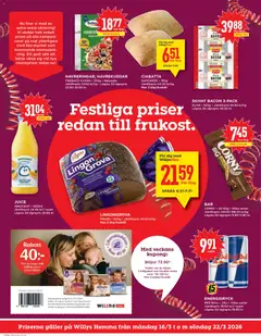 LINGONGROVA, 500g - Förhandsvisning av reklamblad från butik Willys aktuell från 16.03.2026 | Sida: 2 | Produkter: Red bull, Kvarn, Lingongrova, Juice