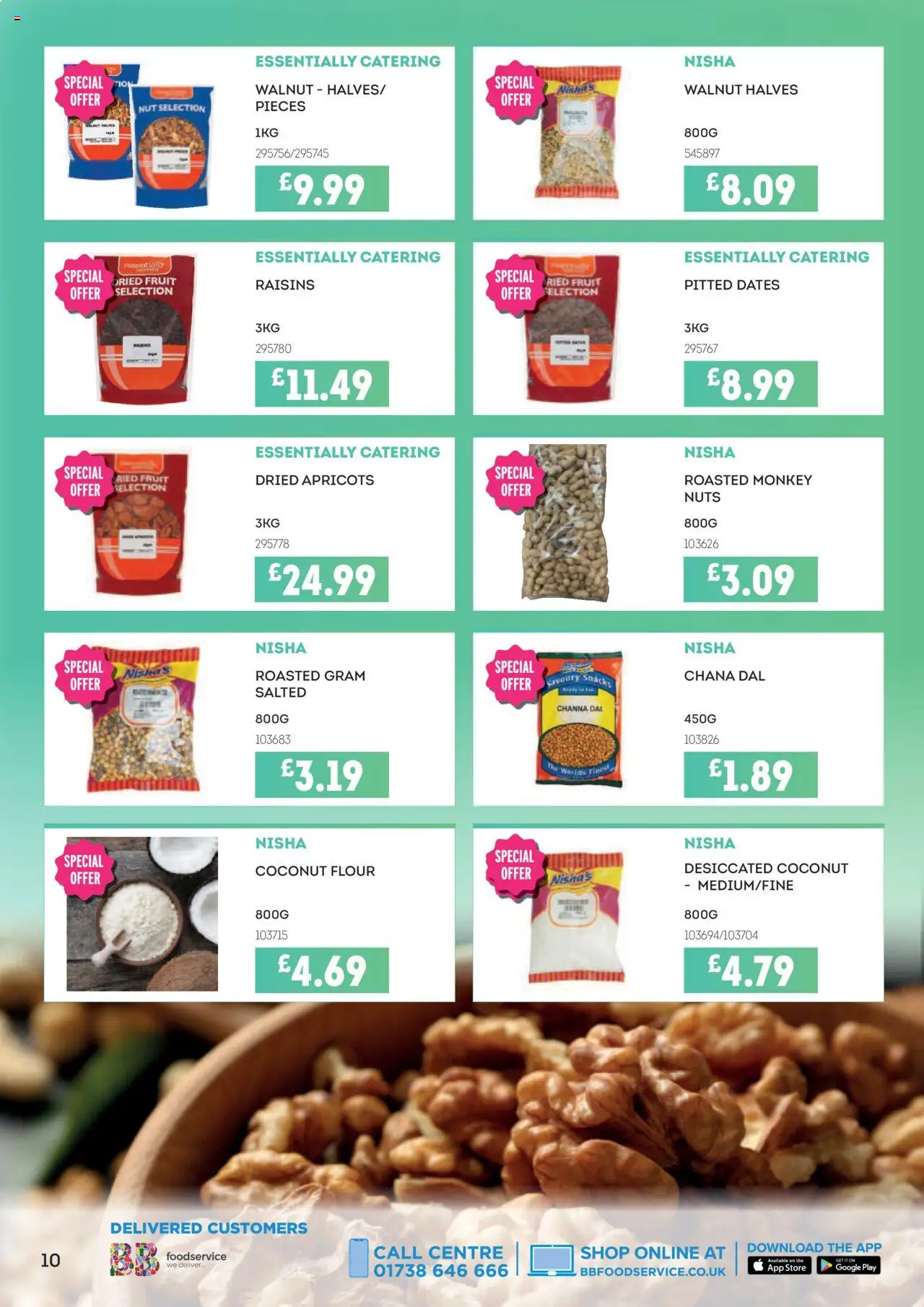 {H1} | Page: 10 | Products: Nuts, Likőr, Coconut