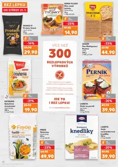 Náhled letáku LABETA Směs na perník, bez lepku, 400 g od 21.01.2026 | Strana: 38