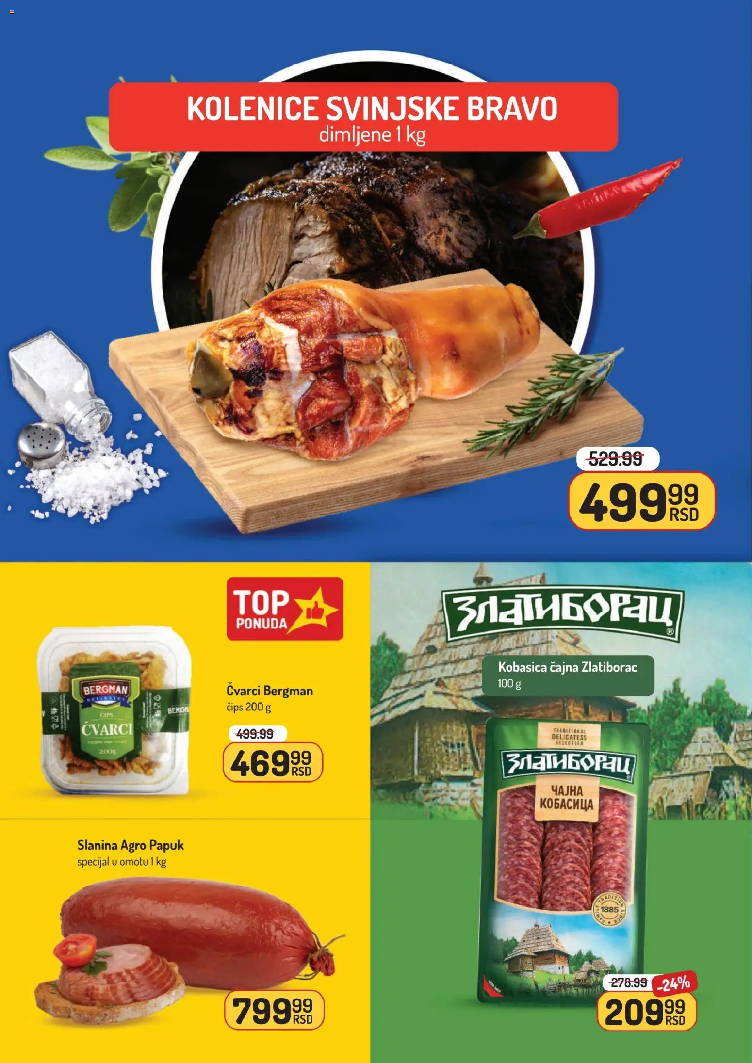 Aman katalog - važi od 24.11.2025 | Strana: 2 | Proizvode: Čips, Čvarci, Slanina, Kobasica