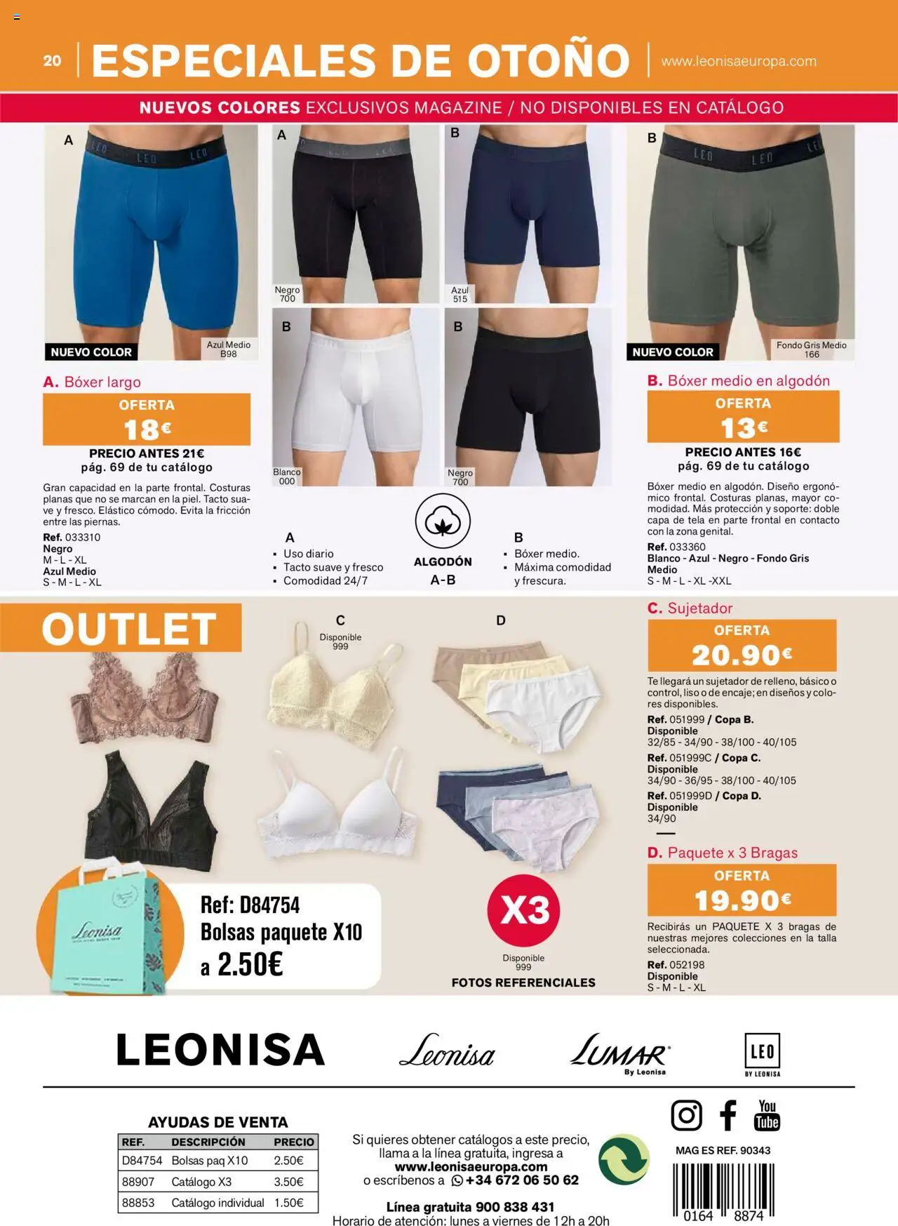 Leonisa folleto │ válido desde el 01.10.2025 | Página: 20 | Productos: Bragas, Té