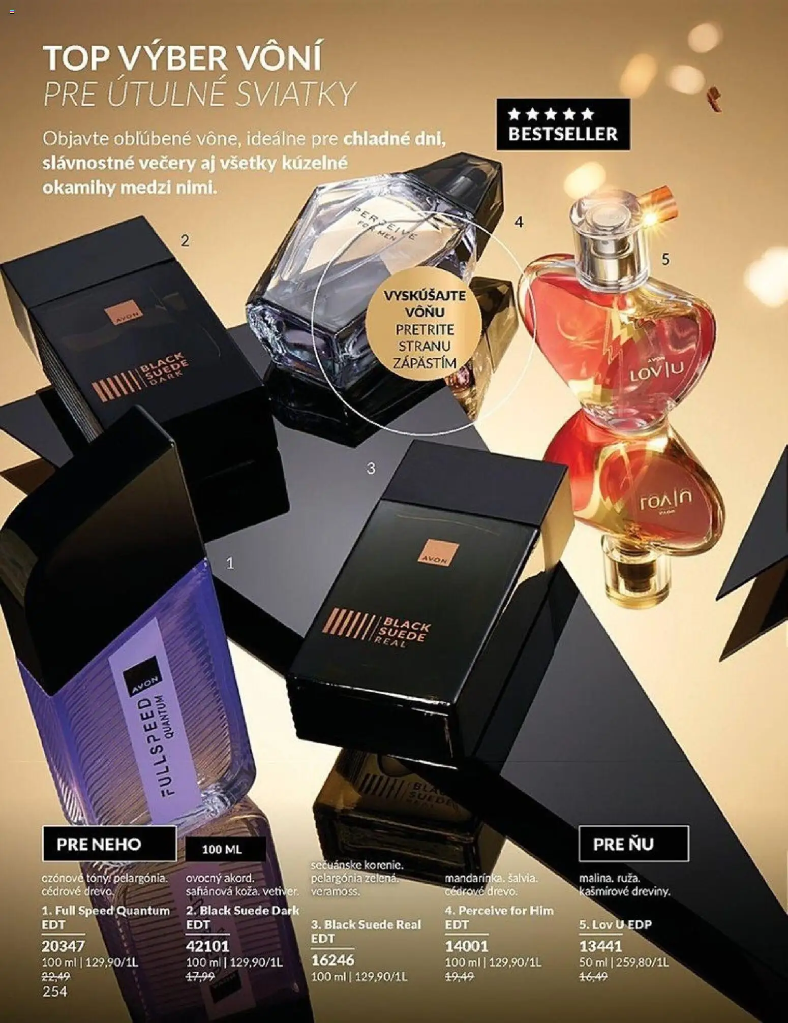 Nové Avon akcie – leták je platný od 01.11.2025 | Strana: 254