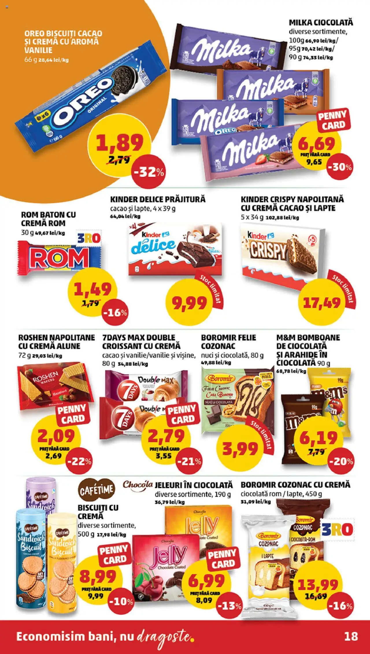 Noul catalog PENNY – valabil de la 01.10.2025 | Pagină: 18 | Produse: Alune, Ciocolată, Nuci, Jeleuri