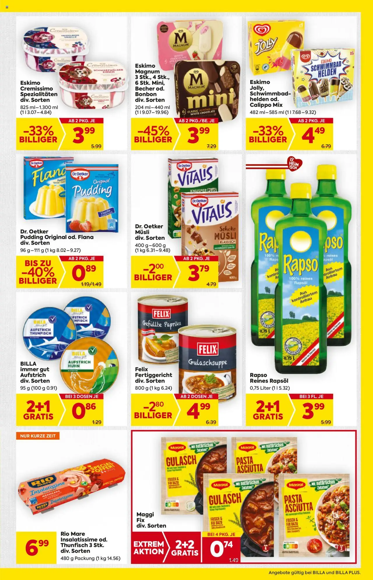 Billa Flugblatt gültig ab 14.08.2025 | Seite: 11 | Produkte: Pasta