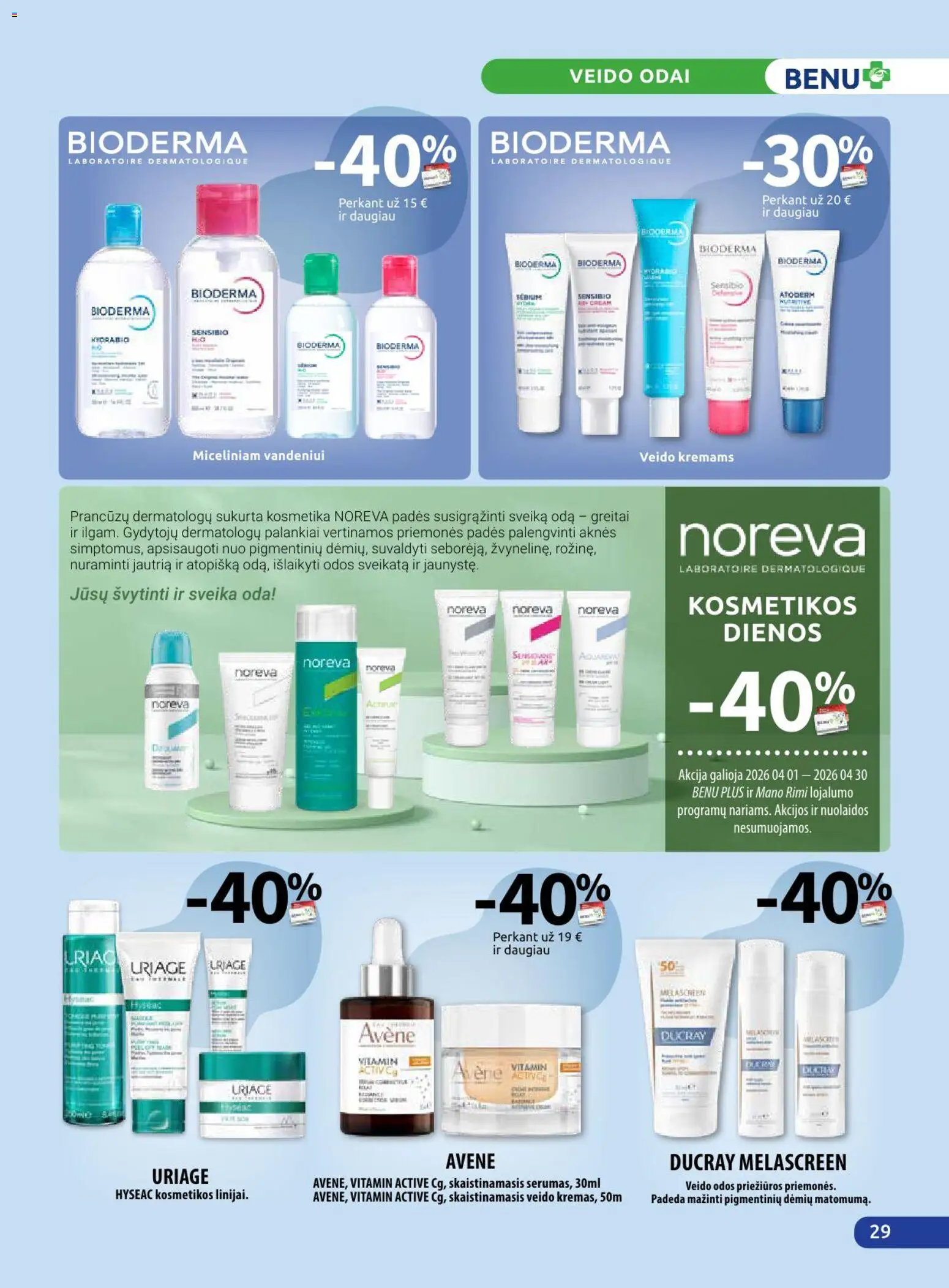 BENU akcijos nuo 01.04.2026 | Puslapis: 29