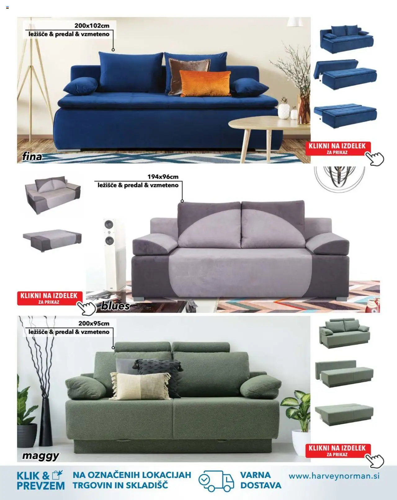 Harvey Norman - Nakupovalni vodič - Kavči z ležišči │ velja od 16.02.2021 | Stran: 5
