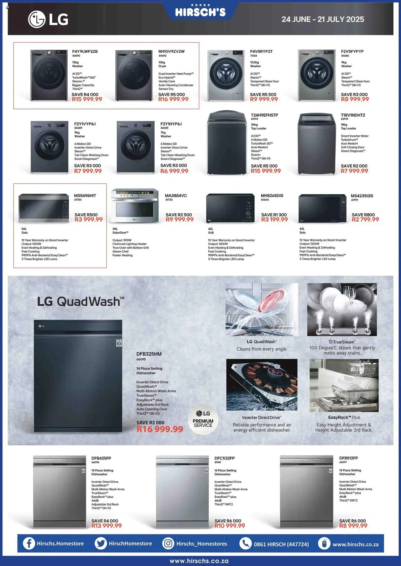 Hirsch's Specials │ valid from 24.06.2025 | Page: 8 | Products: Dryer, Oven, Lamp, Heater