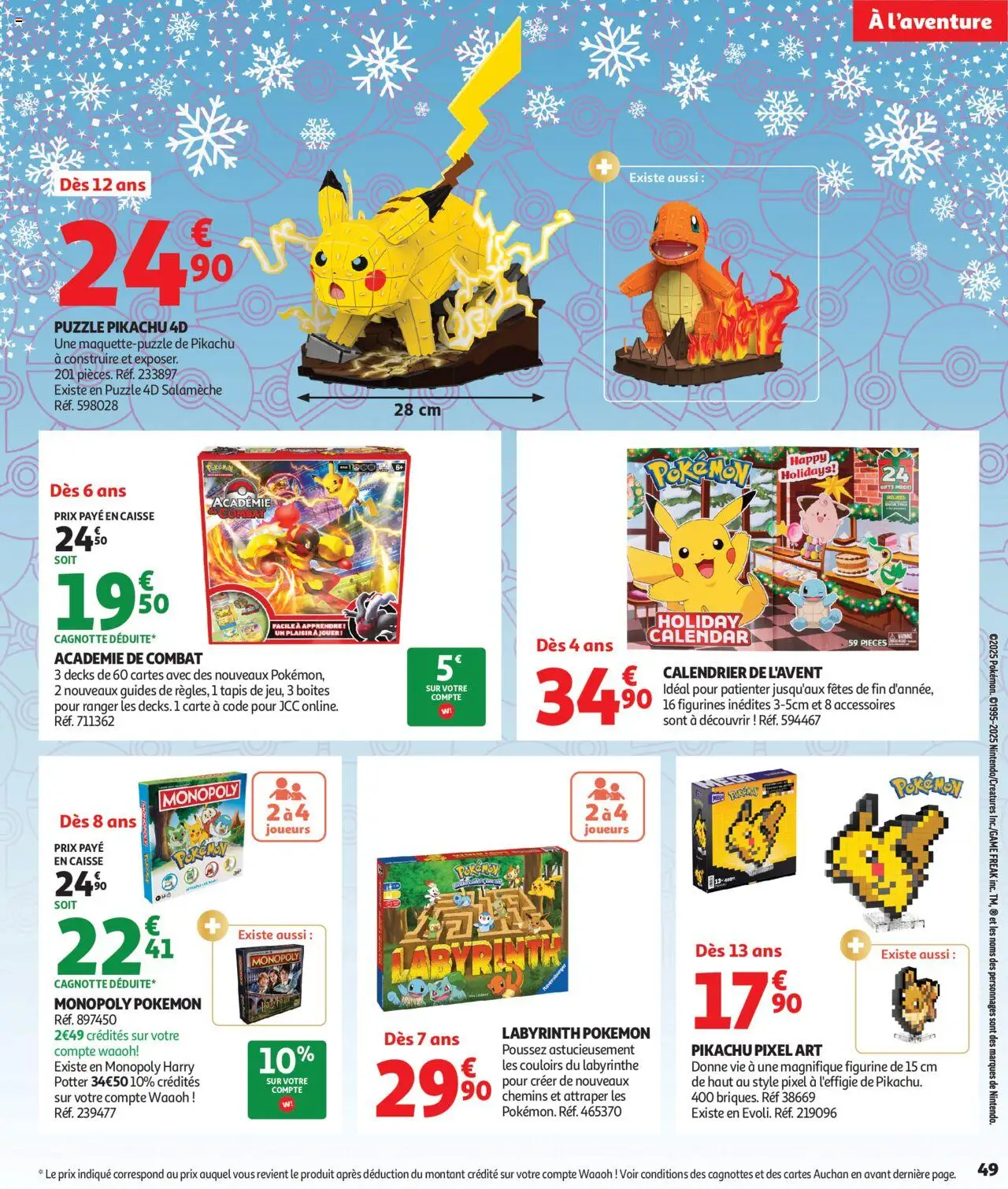 {H1} | Page: 49 | Produits: Calendrier, Calendrier de l'avent, Tapis, Figurines