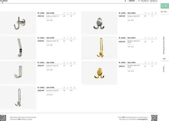 Elgrad - Ručkice i vješalice - Pregled kataloga iz trgovine Elgrad, vrijedi od 02.02.2026 | Stranica: 30 | Proizvodi: Vješalica, Vješalice