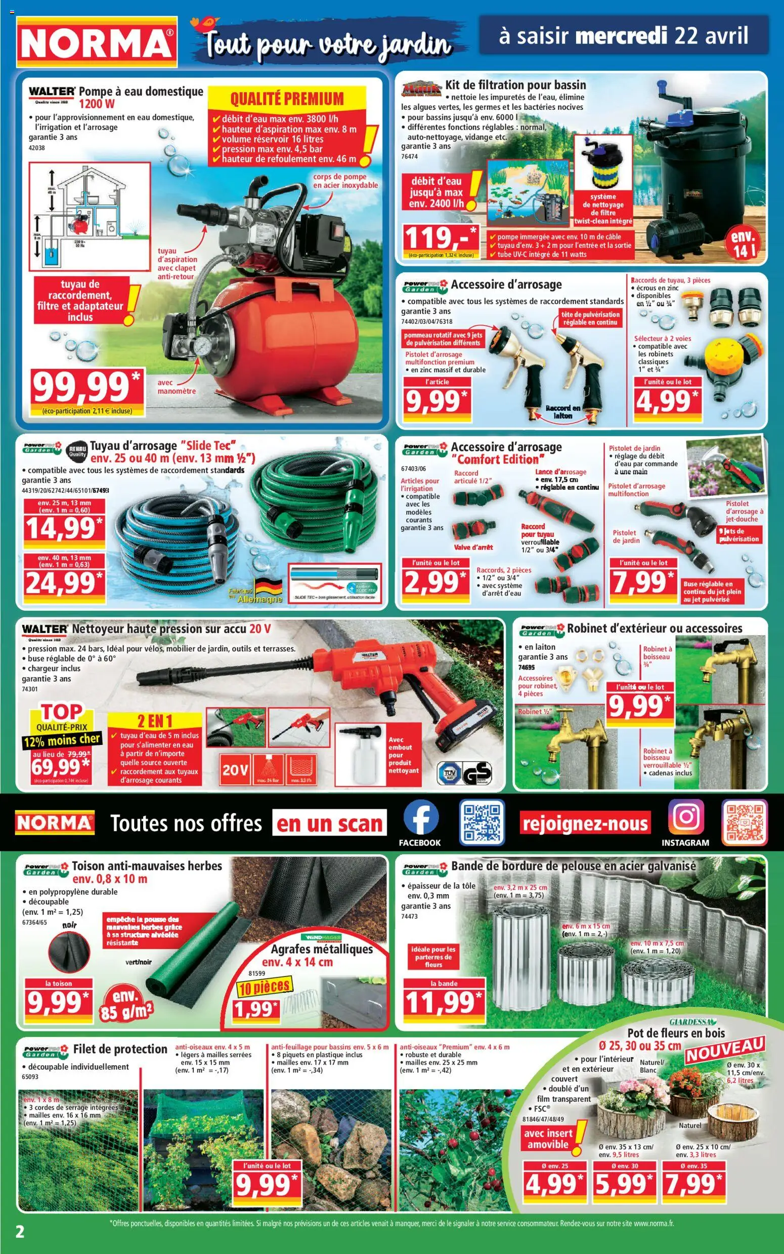 {H1} | Page: 2 | Produits: Filtre, Robinet, Cordes, Algues