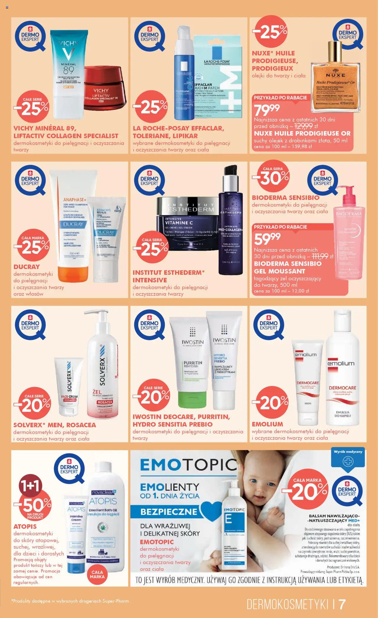 Super-pharm Gazetka od 04.08.2025 | Strona: 7 | Produkty: Krem