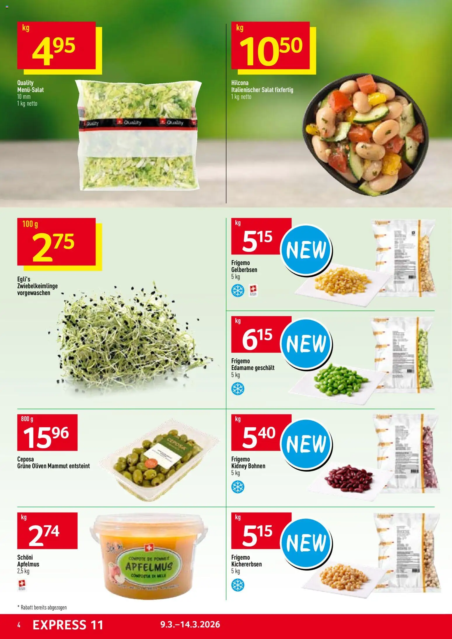 Prodega aktionen – gültig ab 09.03.2026 | Seite: 4 | Produkte: Salat