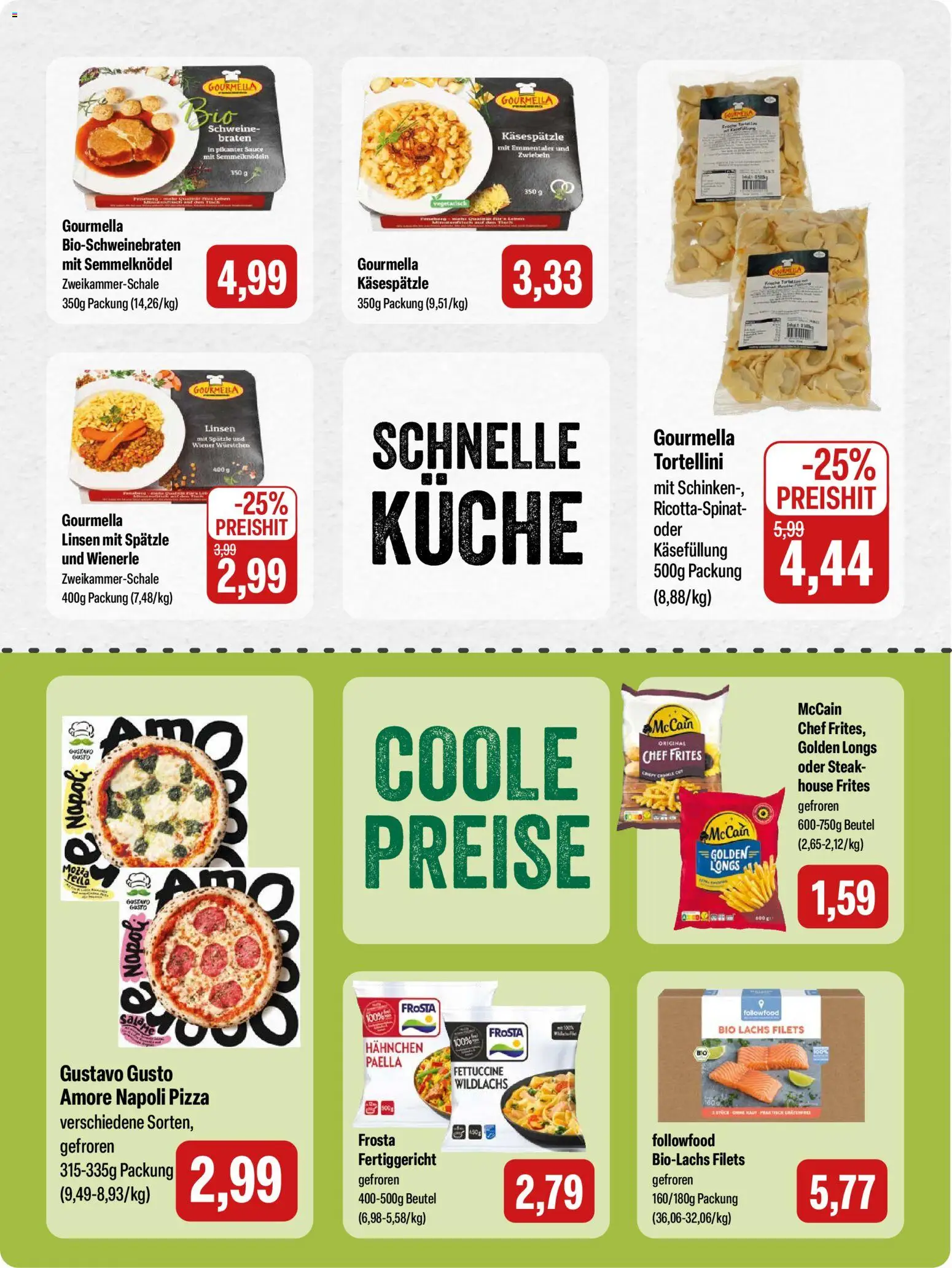 Feneberg Angebote – gültig ab 26.02.2026 | Seite: 13 | Produkte: Gustavo gusto, Küche, Zwiebeln, Steak