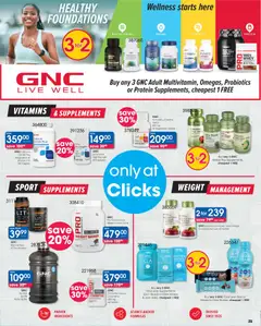 Clicks specials catalogue – valid from 09.12.2025 | Page: 29