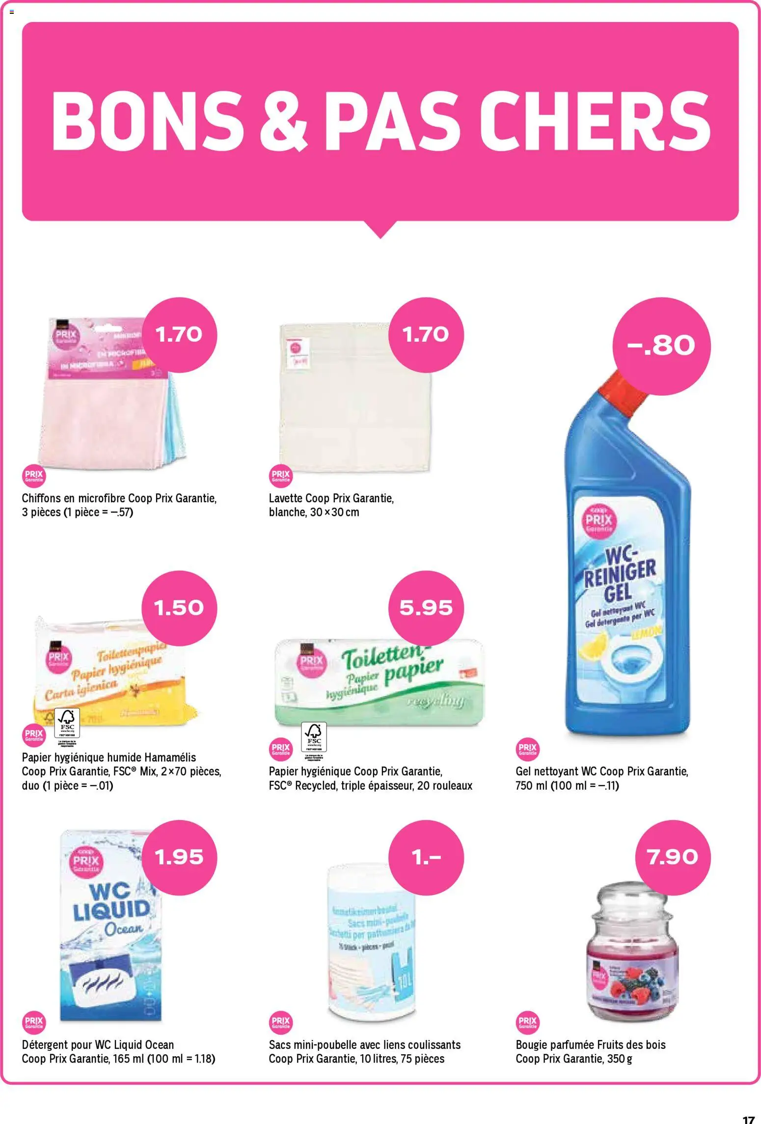 Coop - Les actions de la semaine – gültig ab 13.11.2025 | Seite: 17