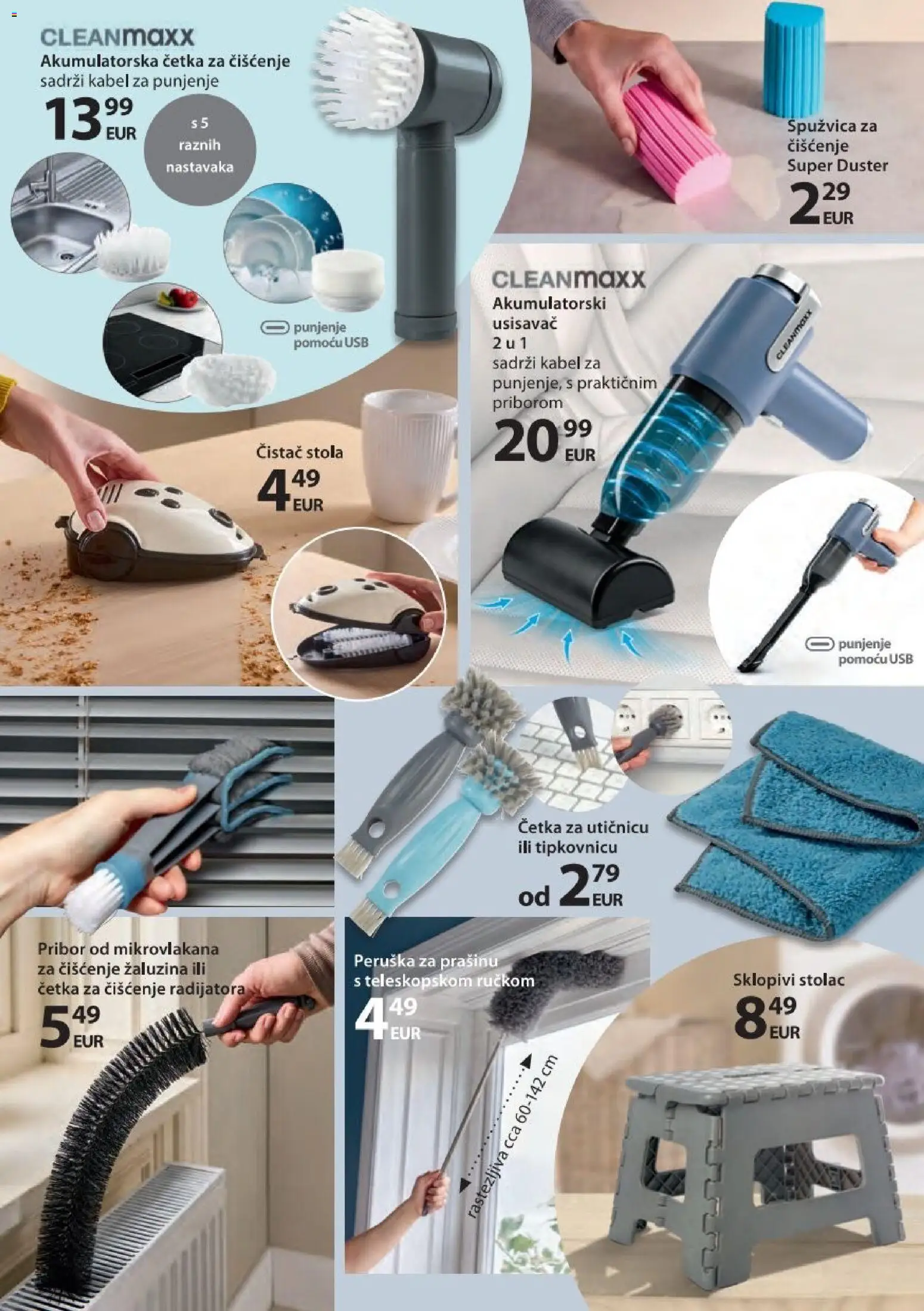 NKD katalog | vrijedi od 16.02.2026 | Stranica: 4 | Proizvodi: Usisavač, Četka, Kabel, USB