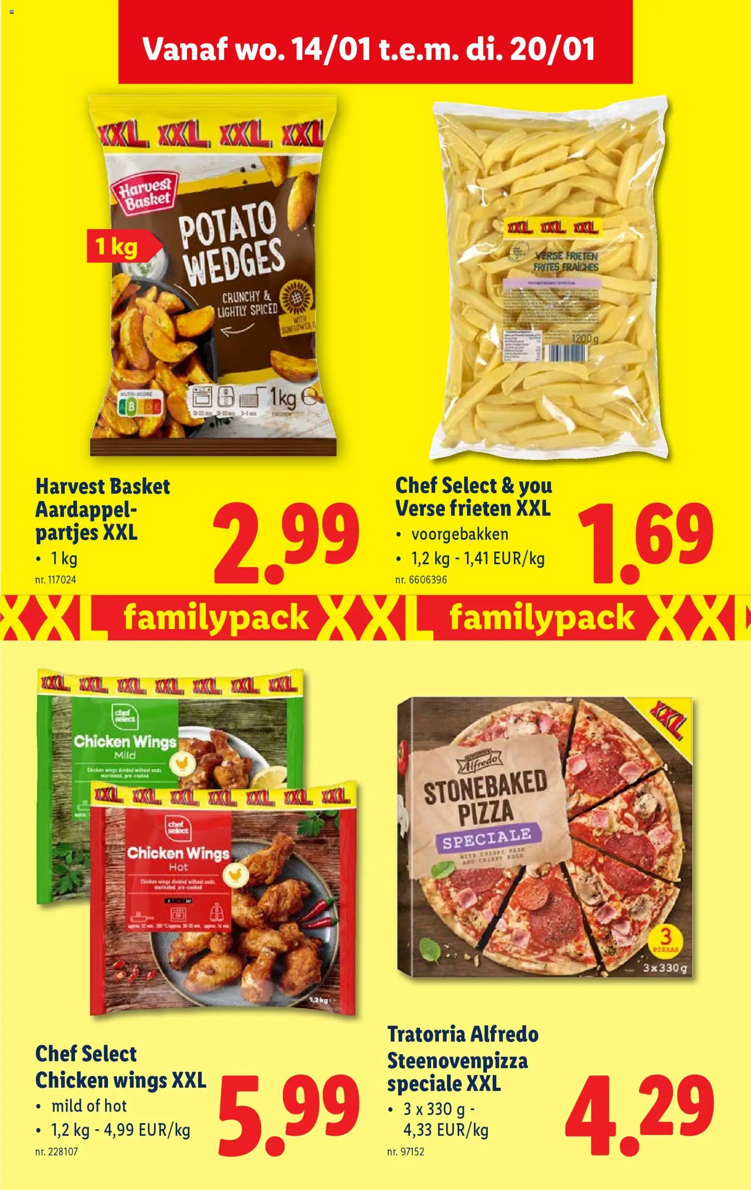 {H1} | Pagina: 24 | Producten: Pizza, Aardappel