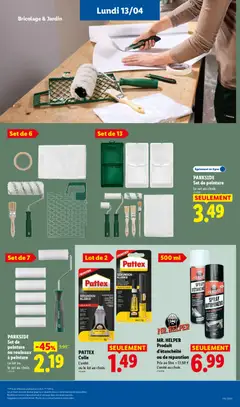 LIDL - Prévisualisation de PARKSIDE Set de peinture, Le set au choix. valide à partir de 13.04.2026 | Page: 11 | Produits: Colle