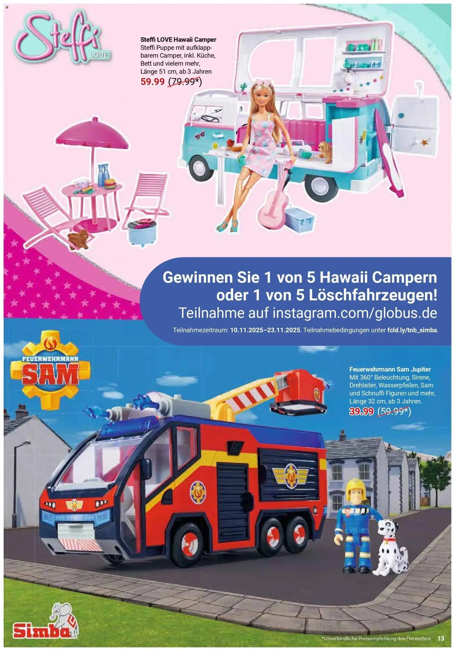 Globus prospekt Wetzlar-Dutenhofen	 – gültig ab 10.11.2025 | Seite: 13 | Produkte: Bett