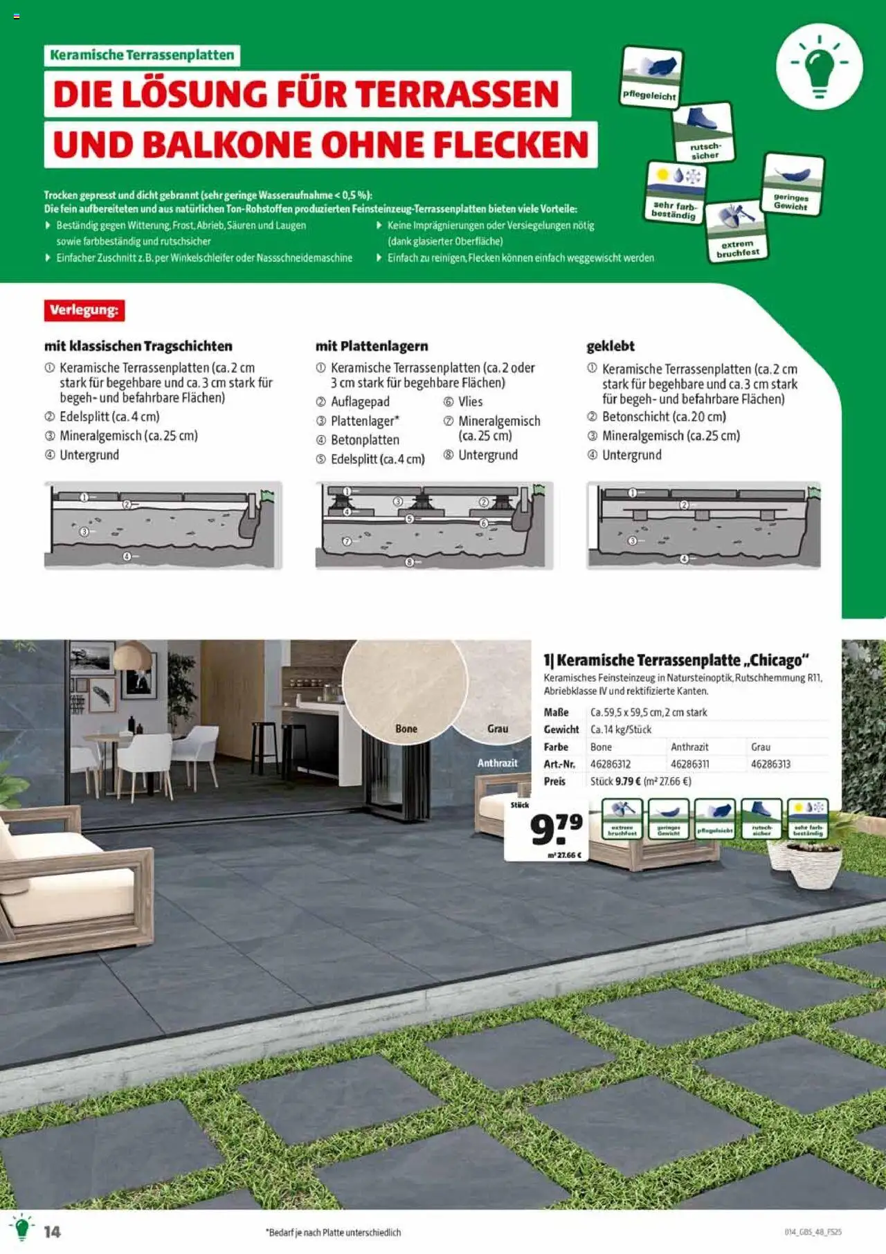 HERKULES Gartenbaustoffe - gültig ab dem 28.07.2025 | Seite: 14 | Produkte: Gewicht