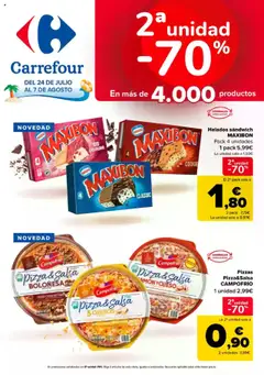 Vista previa Carrefour folleto válido desde el 24.07.2025