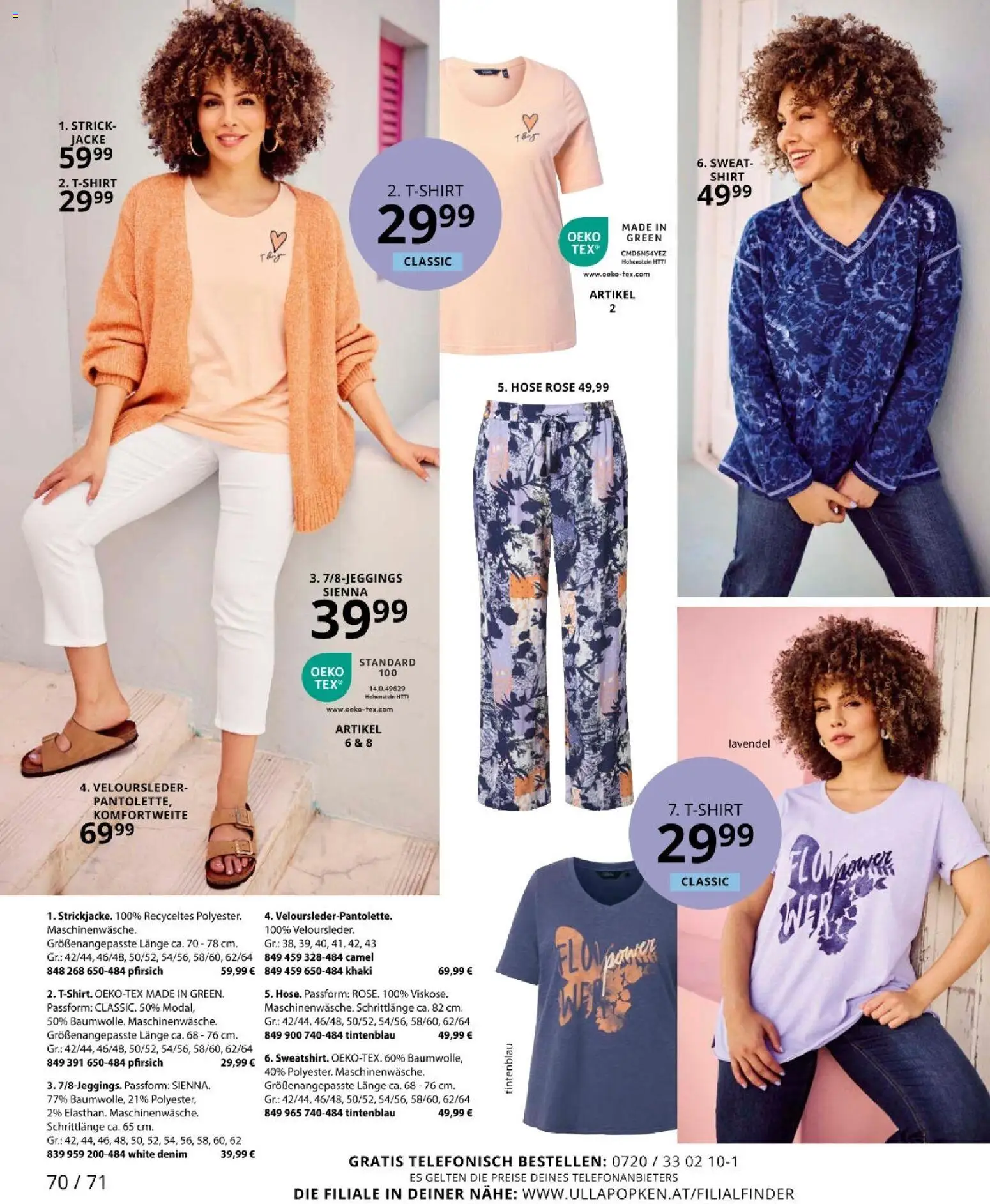 Ulla Popken akciós ujság - amely érvényes a következő dátumtól: 01.04.2026 | Oldal: 70