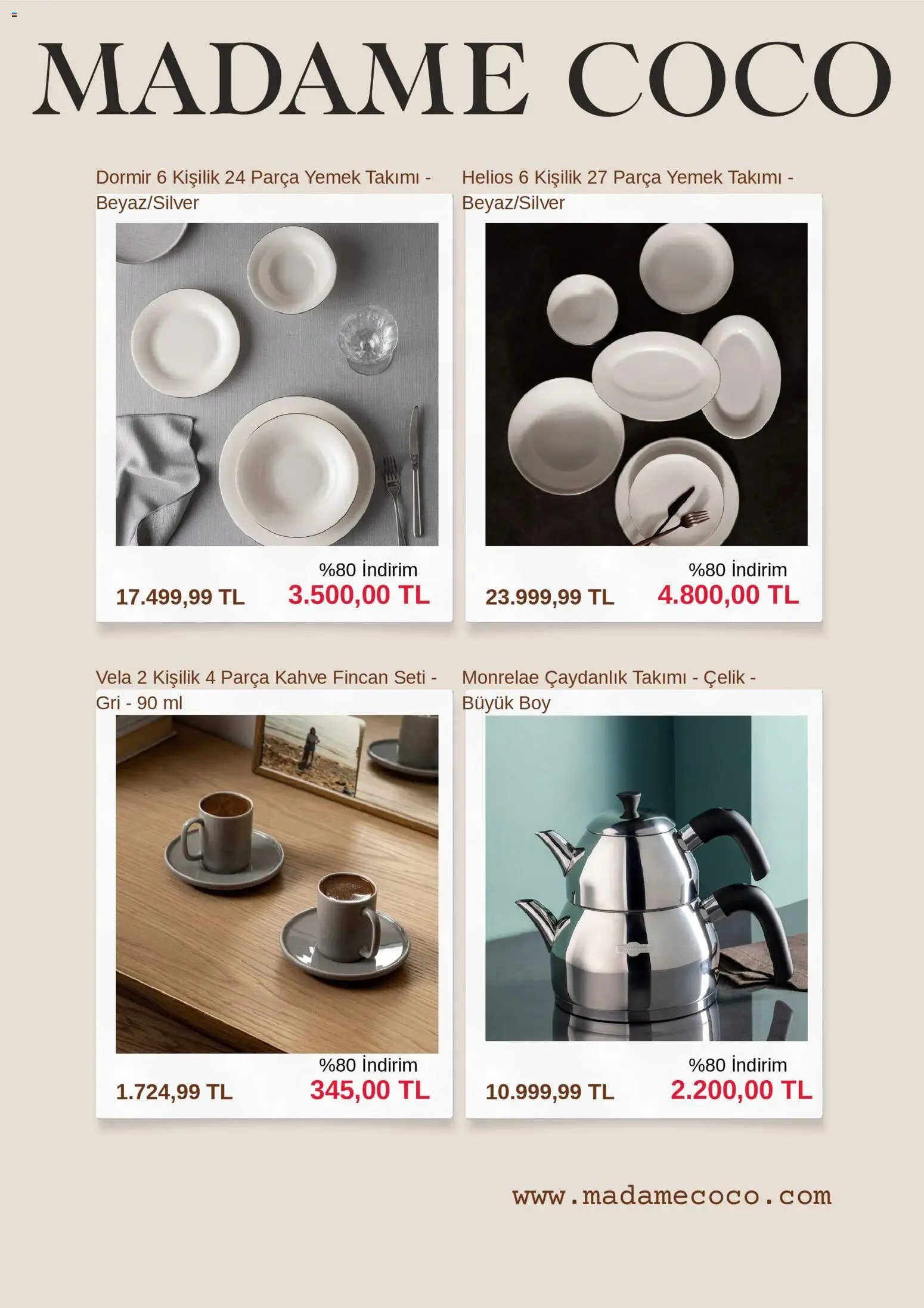 Madame Coco İndirim - 23.03.2026 tarihinden itibaren geçerlidir | Sayfa: 2