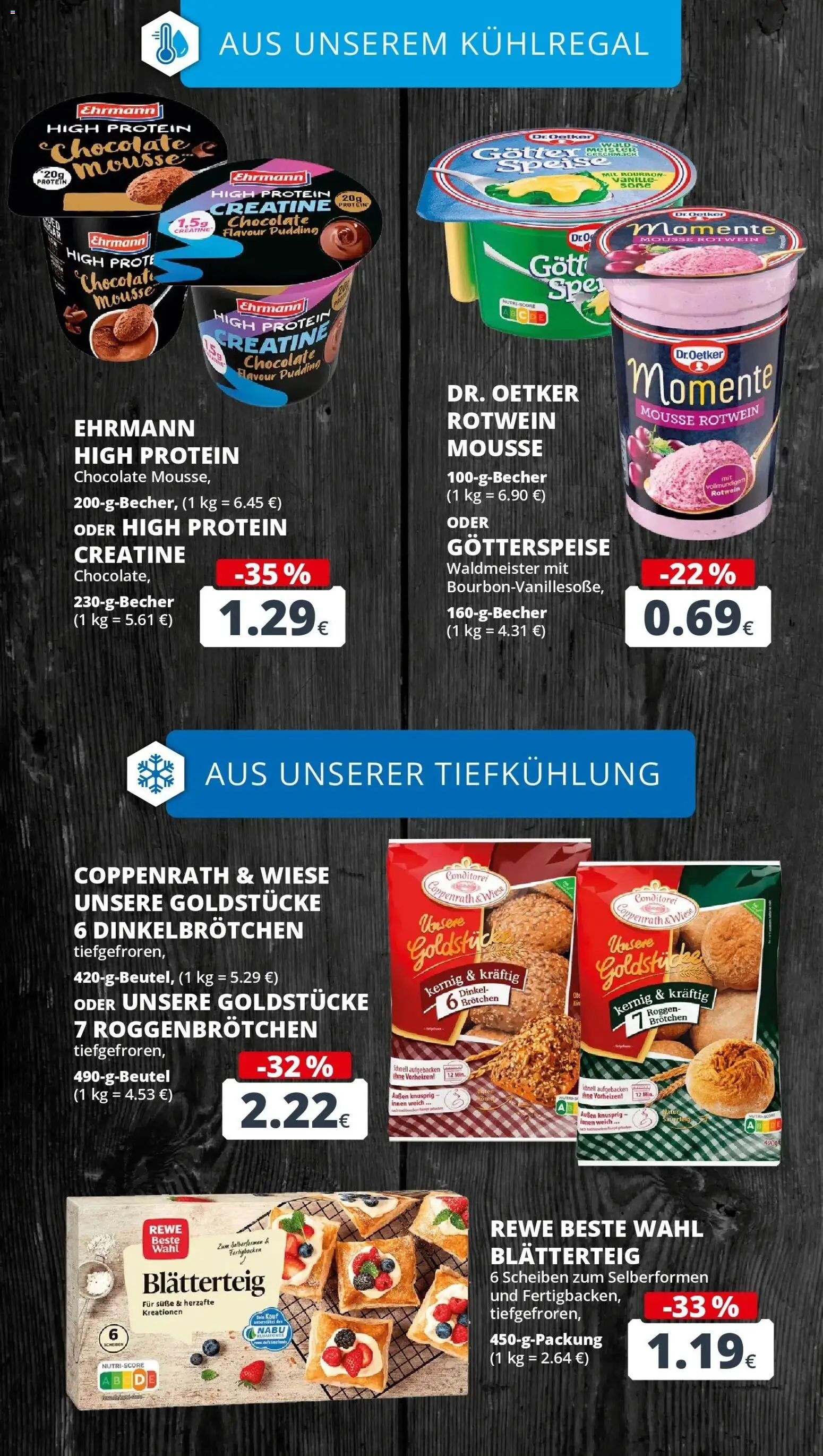 Rewe Prospekt Bergheim	 – gültig ab 15.03.2026 | Seite: 16 | Produkte: Rotwein, Pudding, Bourbon