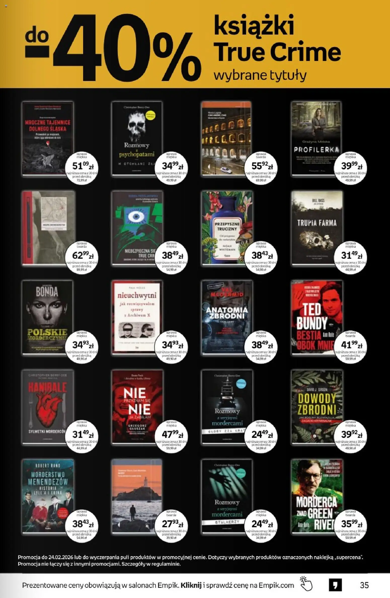 Empik promocje od 11.02.2026 | Strona: 35 | Produkty: Książki
