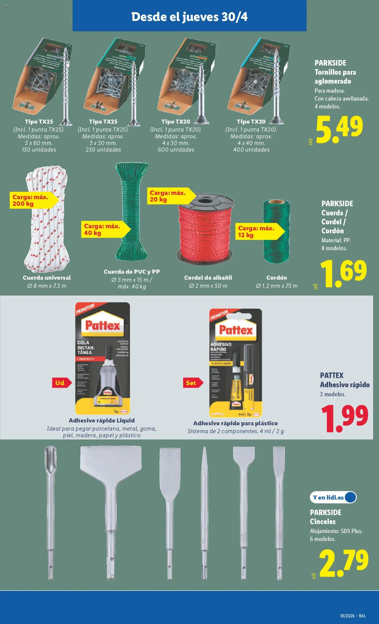 Lidl folleto de bazar │ válido desde el 27.04.2026 | Página: 27