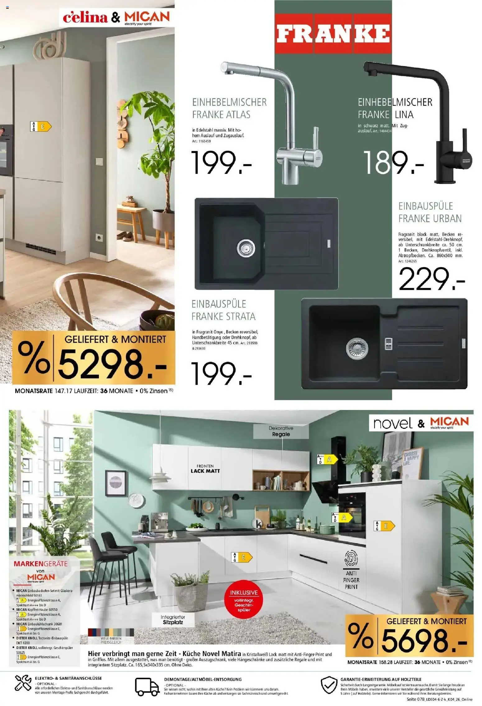 Zurbrüggen - Zurbrüggen: Küchen für ihr Zuhause – gültig ab 03.04.2026 | Seite: 11 | Produkte: Geschirrspüler, Küche