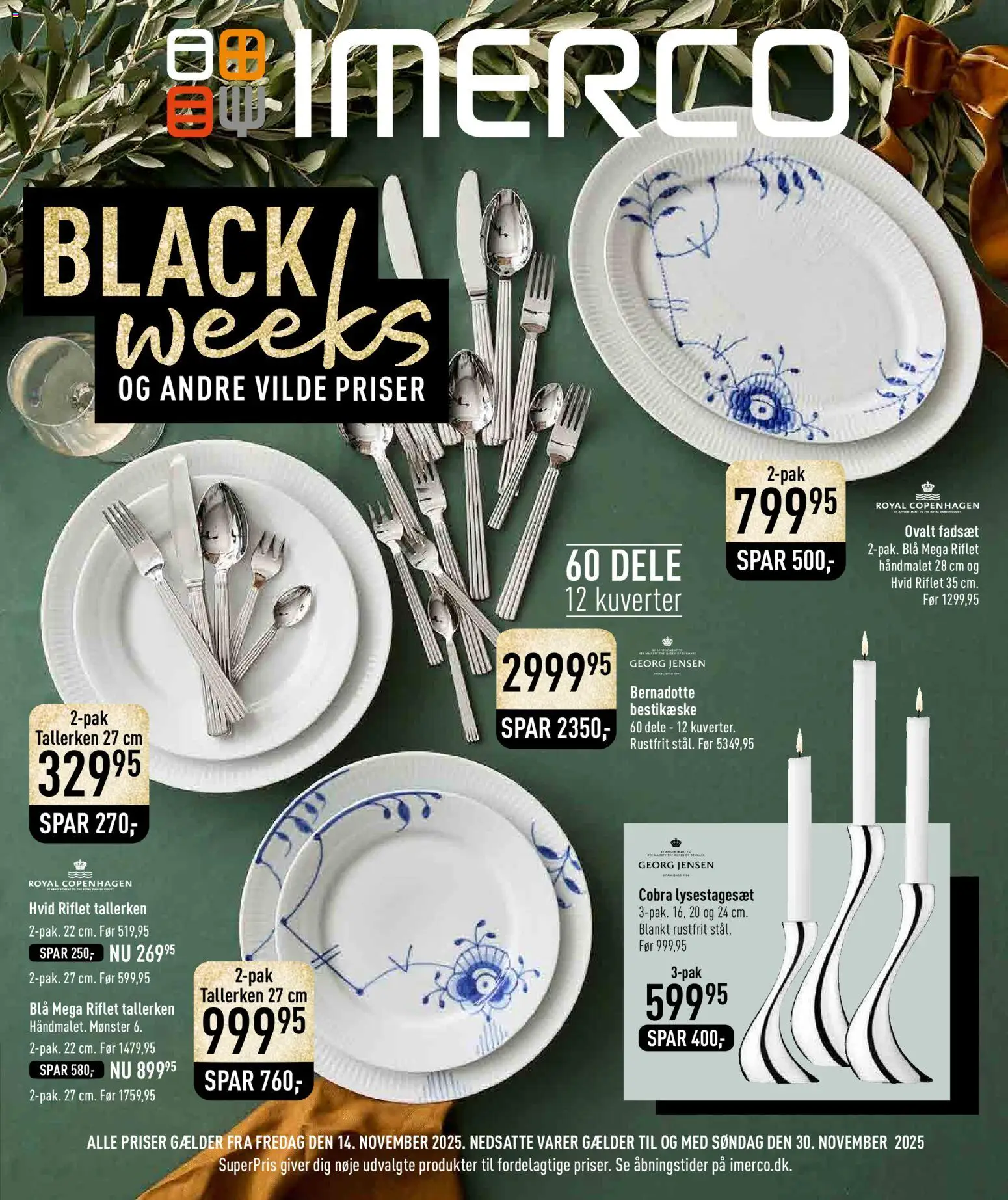 Imerco tilbudsavis – gyldig fra 14.11.2025 | Side: 1
