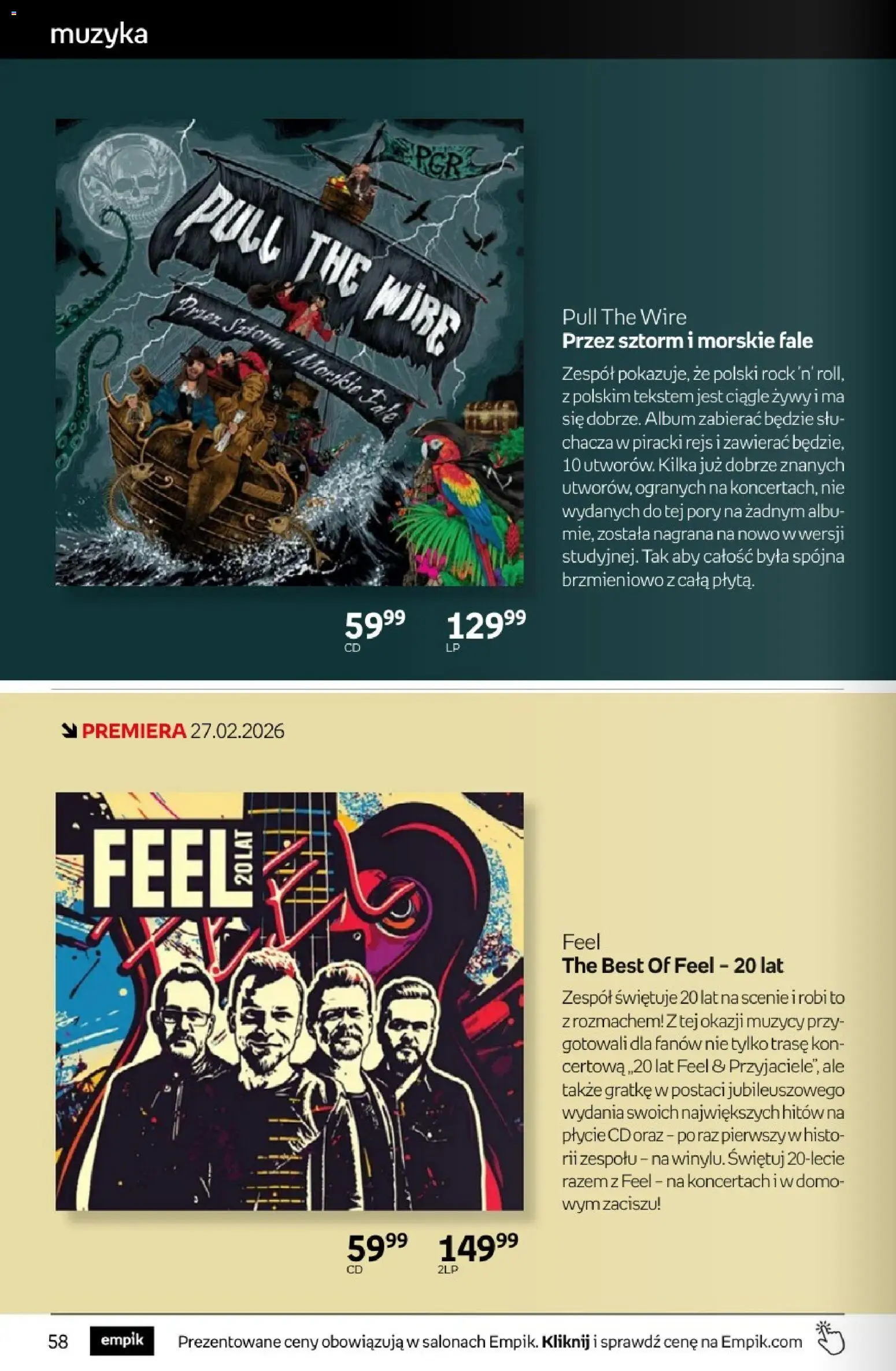Empik promocje - Tom kultury Muzyka od 25.02.2026 | Strona: 8