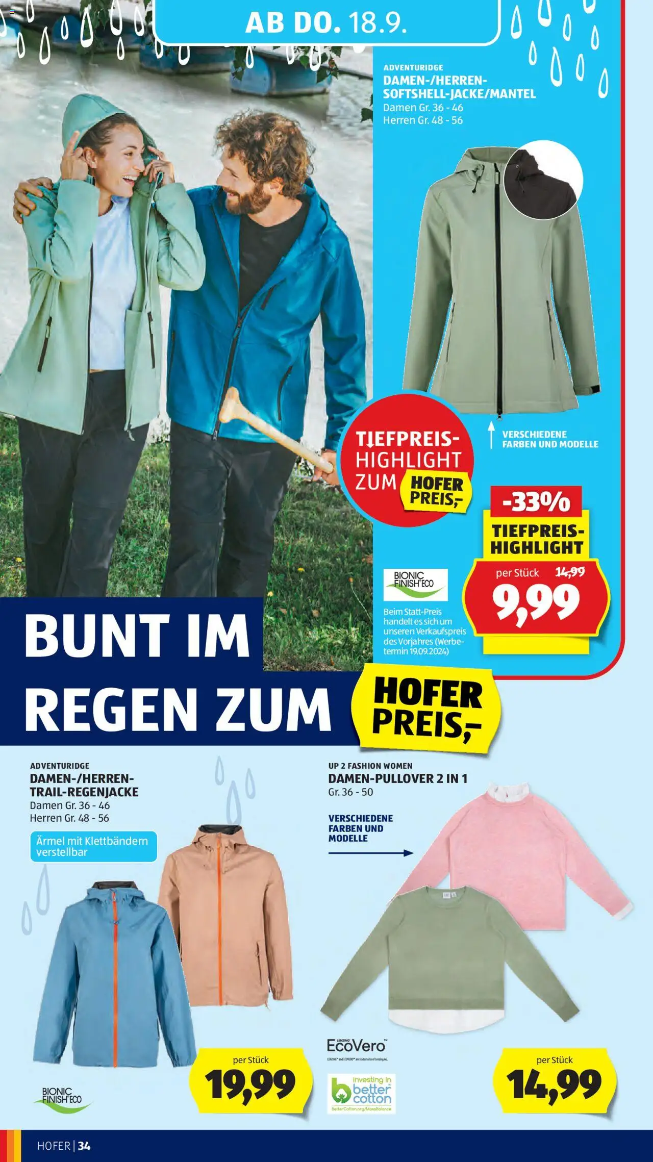 Hofer Flugblatt gültig ab 12.09.2025 | Seite: 38