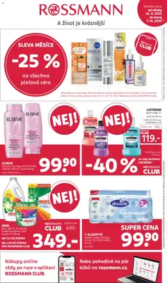Náhled letáku Rossmann leták od 24.09.2025