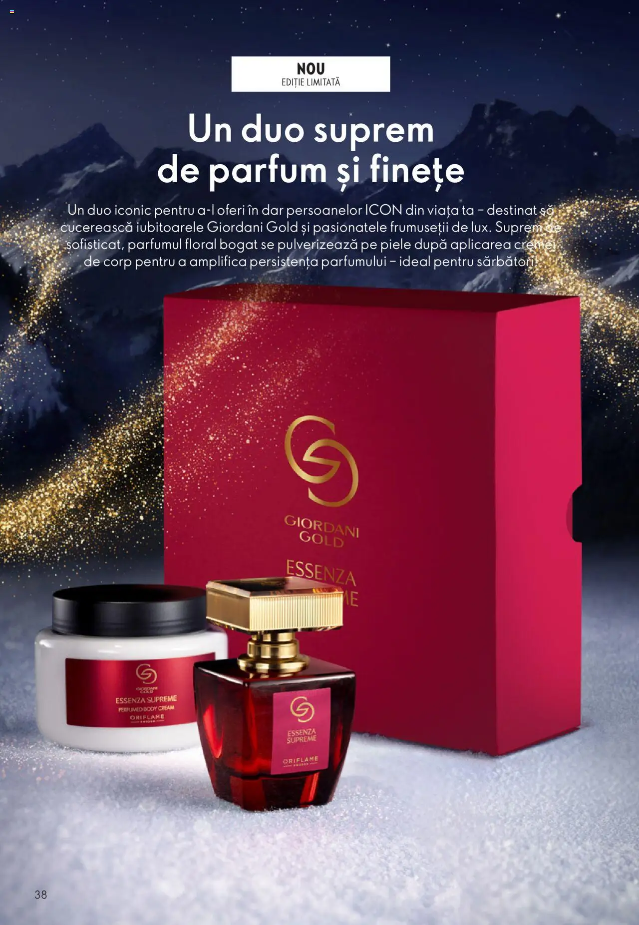 Noul catalog Oriflame – valabil de la 12.11.2025 | Pagină: 38 | Produse: Body, Parfum