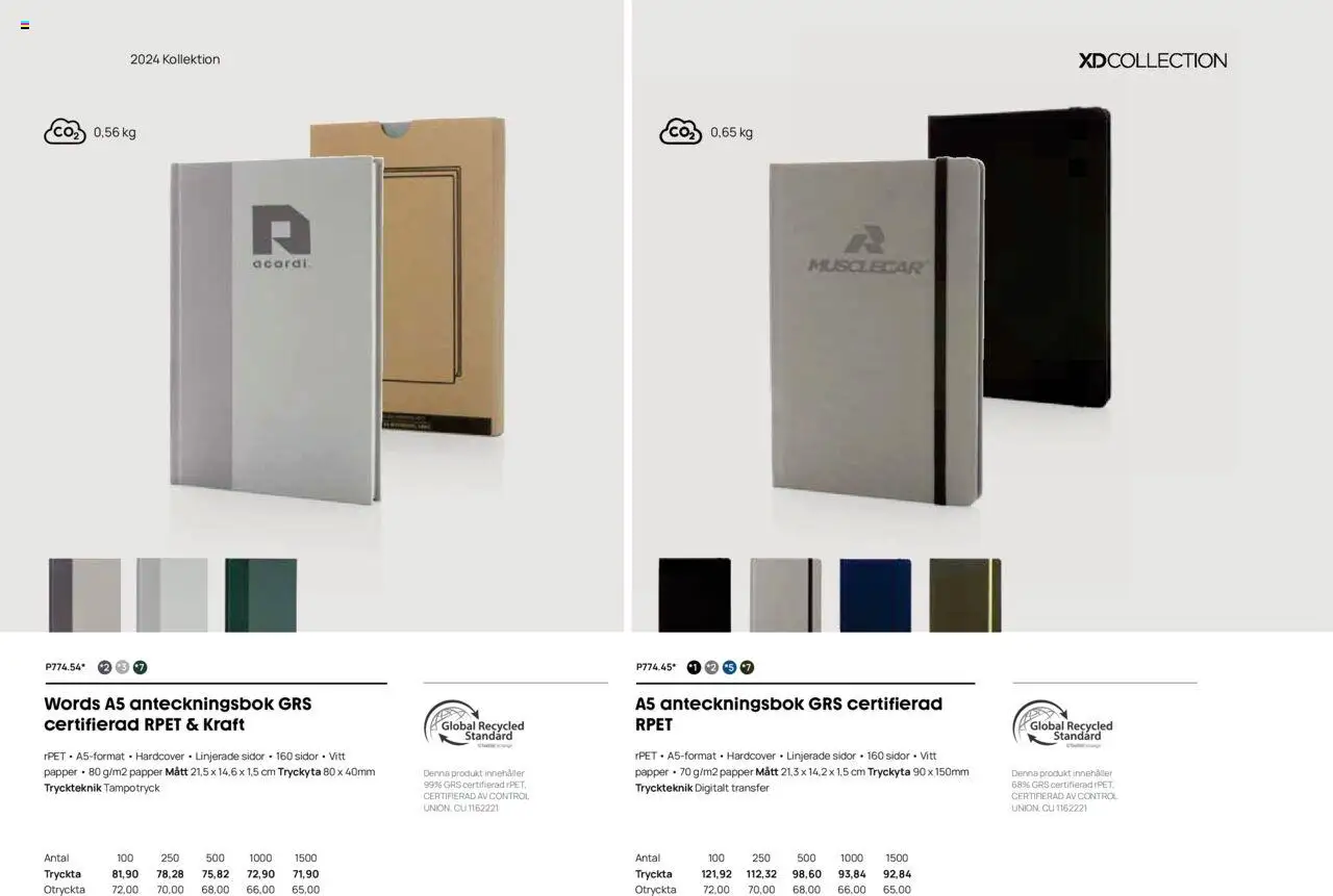 Lyreco reklamblad aktuell från 12.03.2024 | Sida: 178 | Produkter: Papper, Anteckningsbok